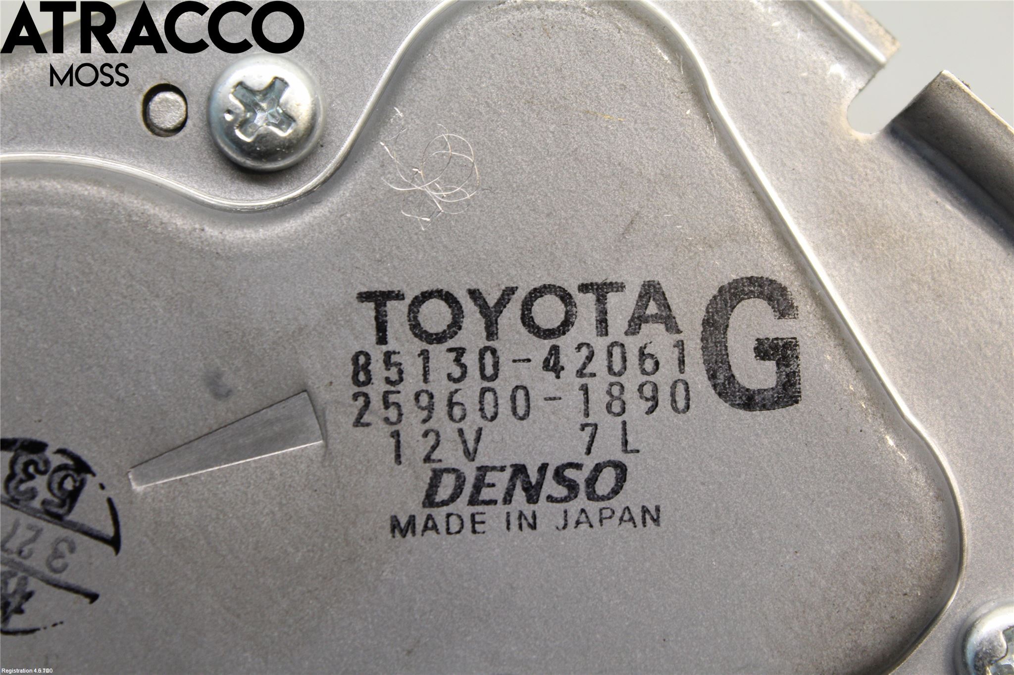 Toyota RAV 4 06-12 Viskermotor Bakluke