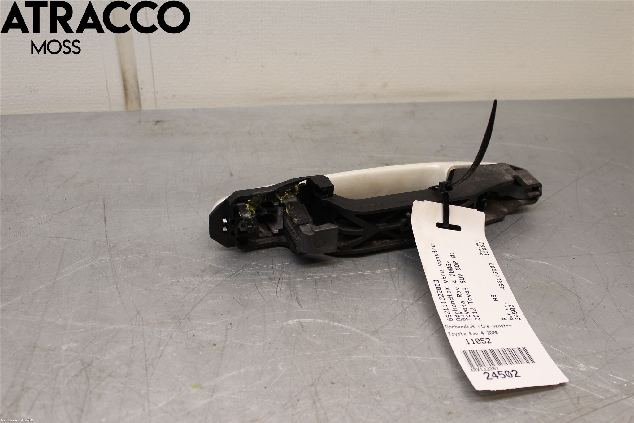 Toyota RAV 4 06-12 Dørhandtak Ytre Venstre