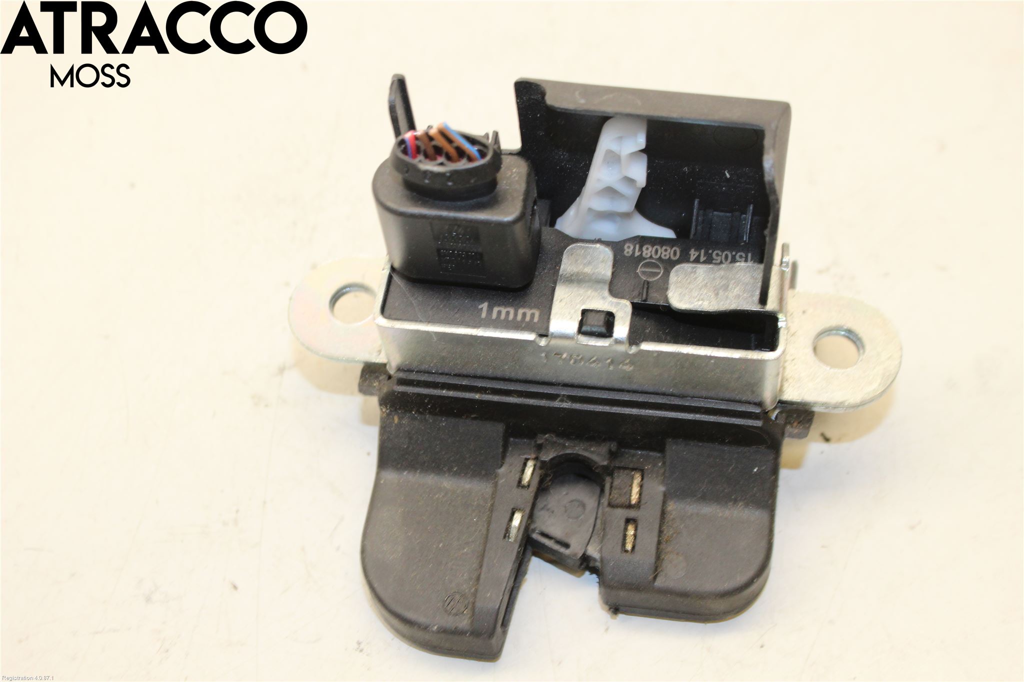 Volkswagen VW GOLF / E-GOLF VII 13-20 Bakluke-Lokk Låsekasse