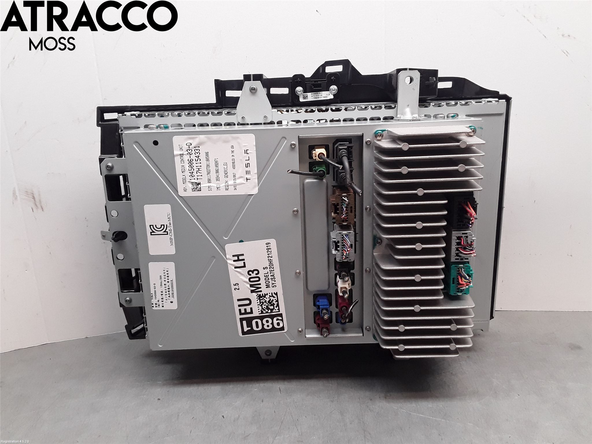 Tesla MODEL S 13- Multifunktionsdisplay