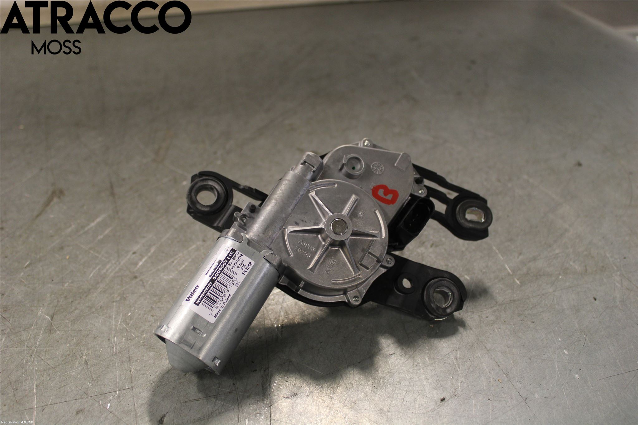 Volkswagen VW GOLF / E-GOLF VII 13-20 Viskermotor Bakluke