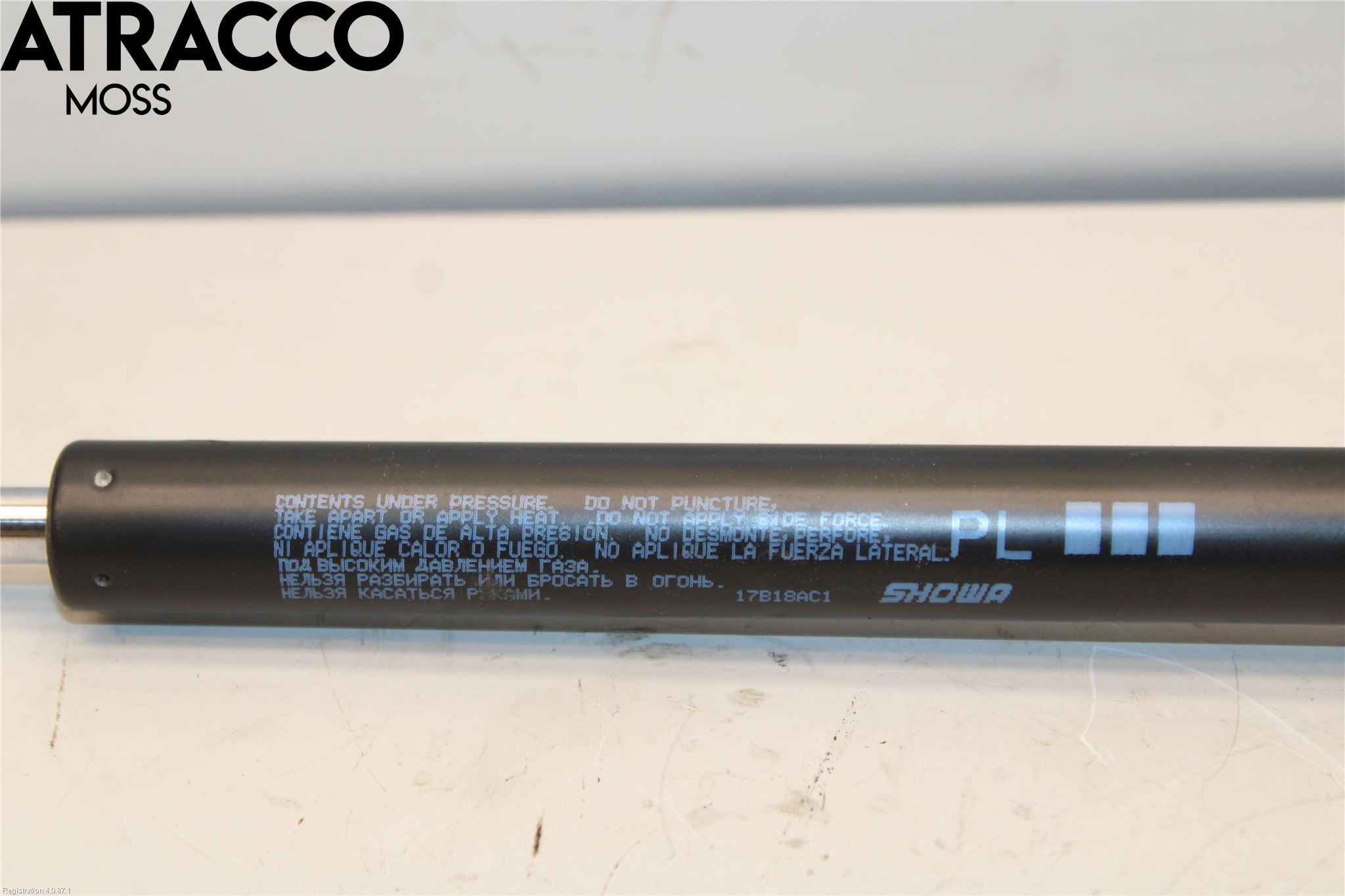 Citroen C4 GRAND PICASSO 07-13 Panser Demper-Gassfjær