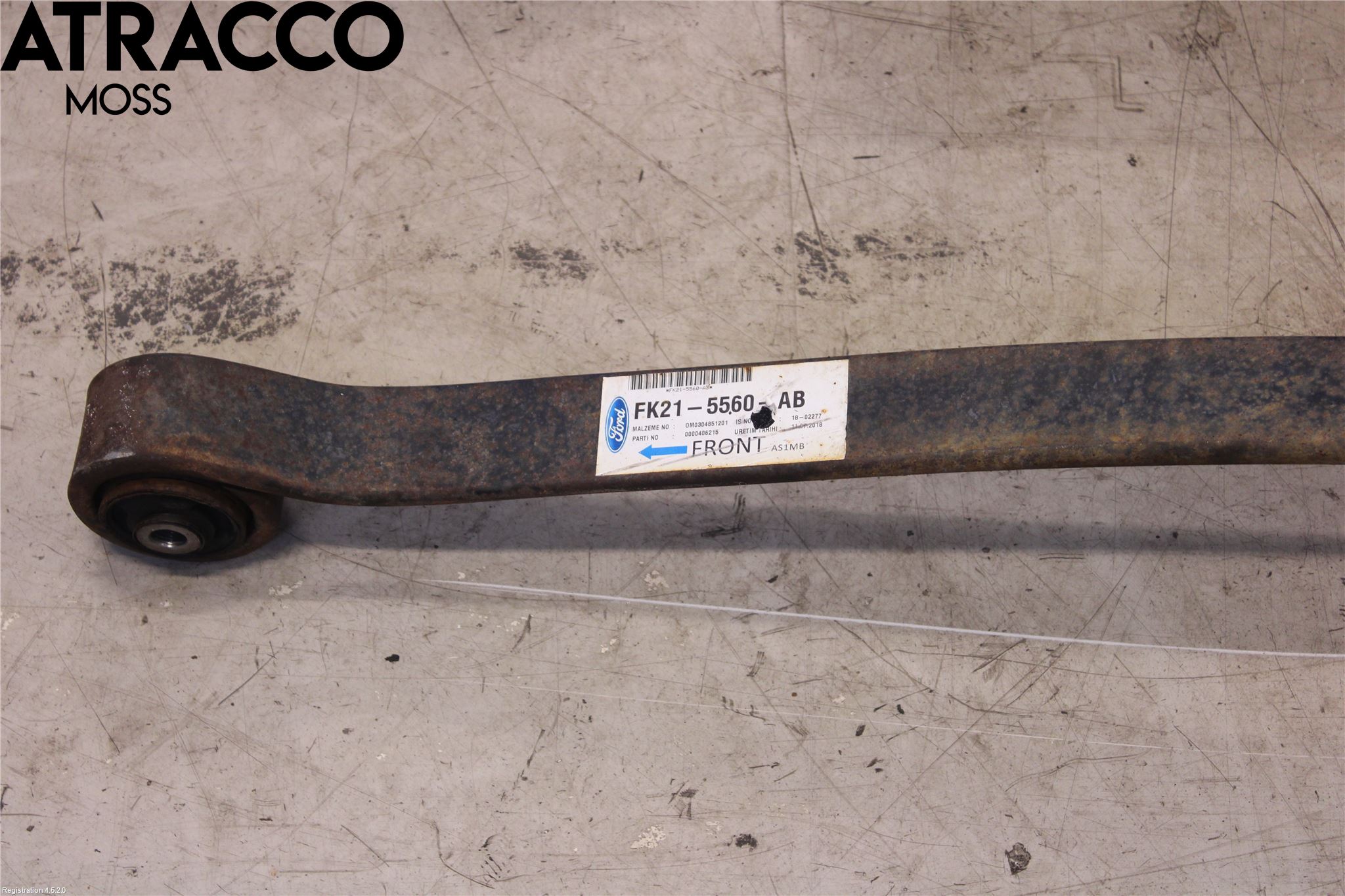 Ford TRANSIT SKÅP/BUSS 14-22 Fjær Bak Blad