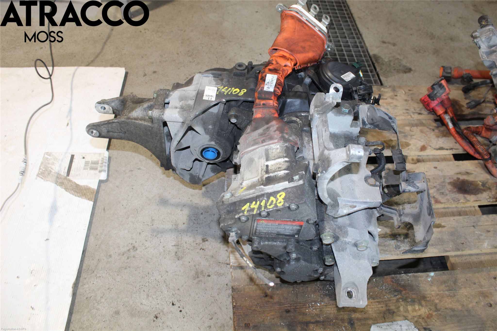 Nissan LEAF 11-17 Motor Elektrisk Fram