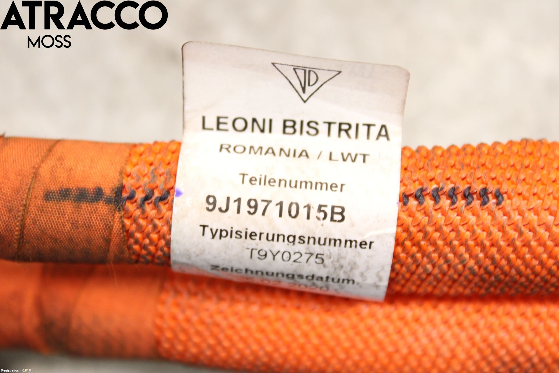 Porsche TAYCAN 20- Kabelhärva Högspänning