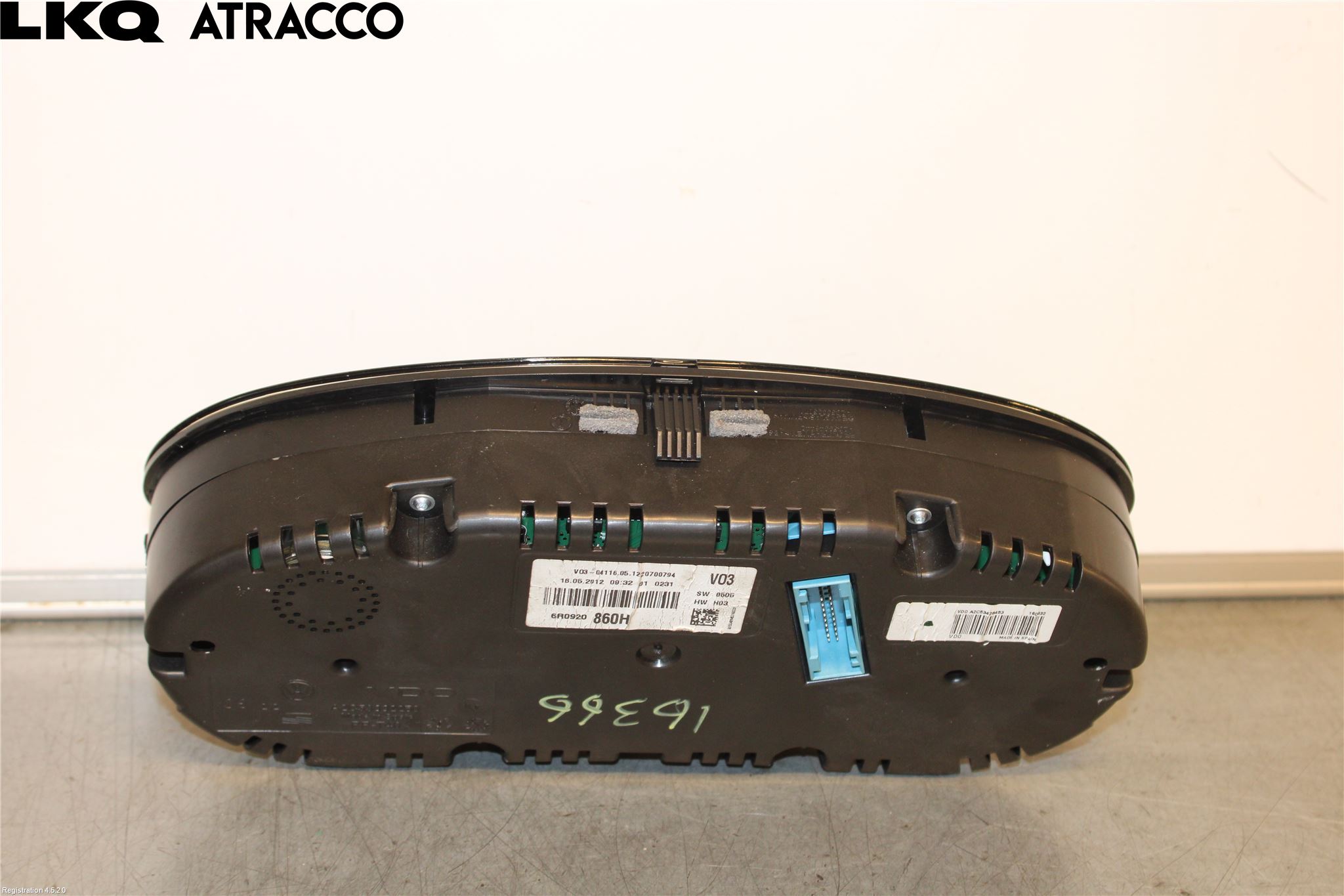 Volkswagen VW POLO 10-17 Instr Kombinert