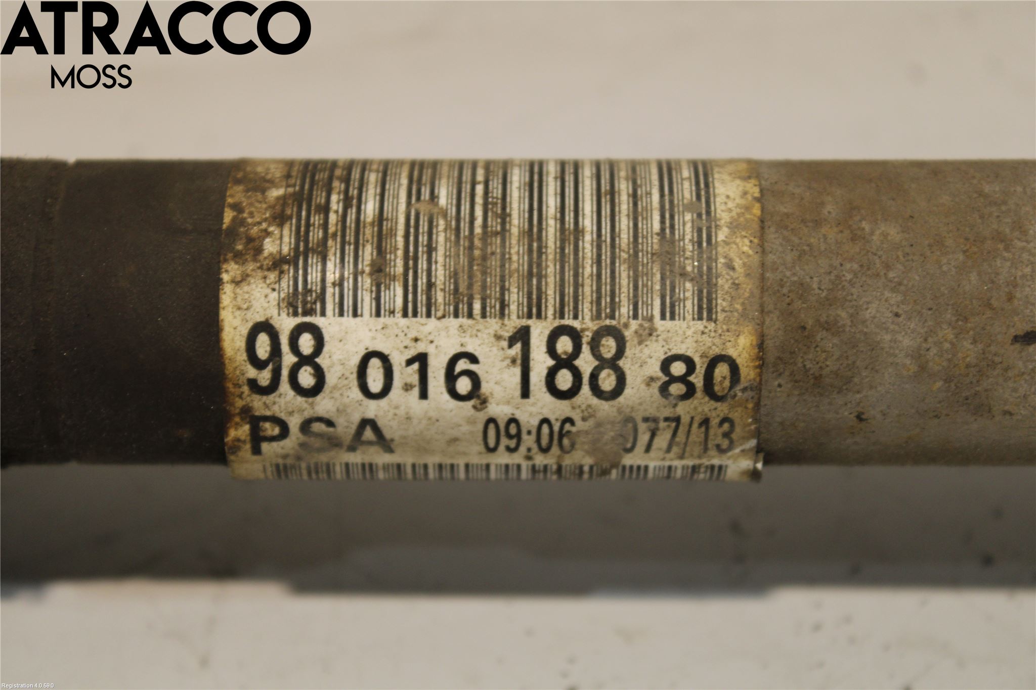 Peugeot 508 11-18 Drivaksel Foran Kompl Høyre