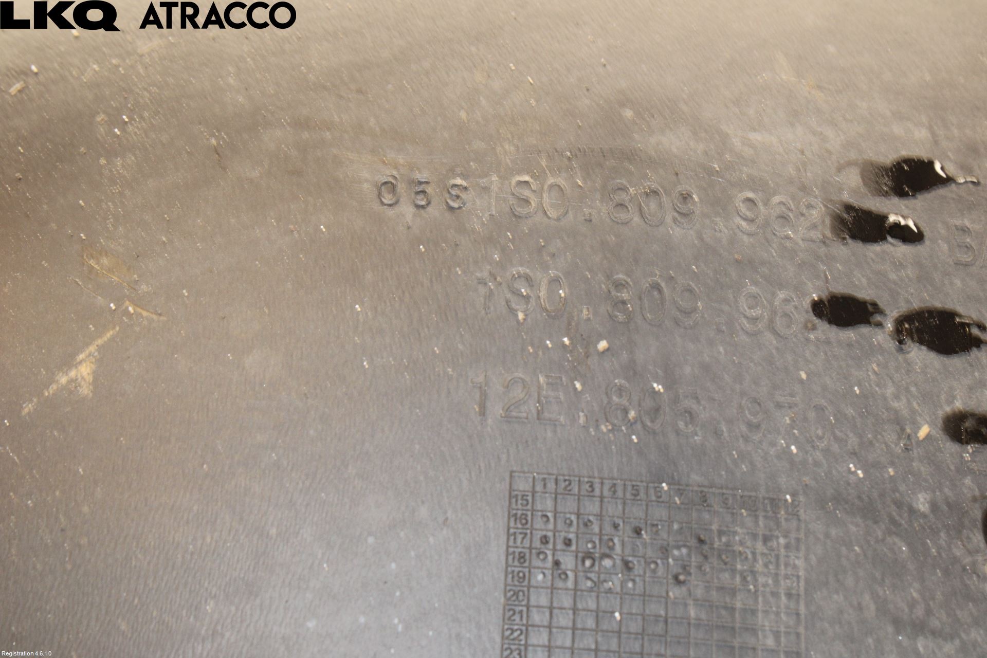 Volkswagen VW UP! / E-UP! Skjerm Indre