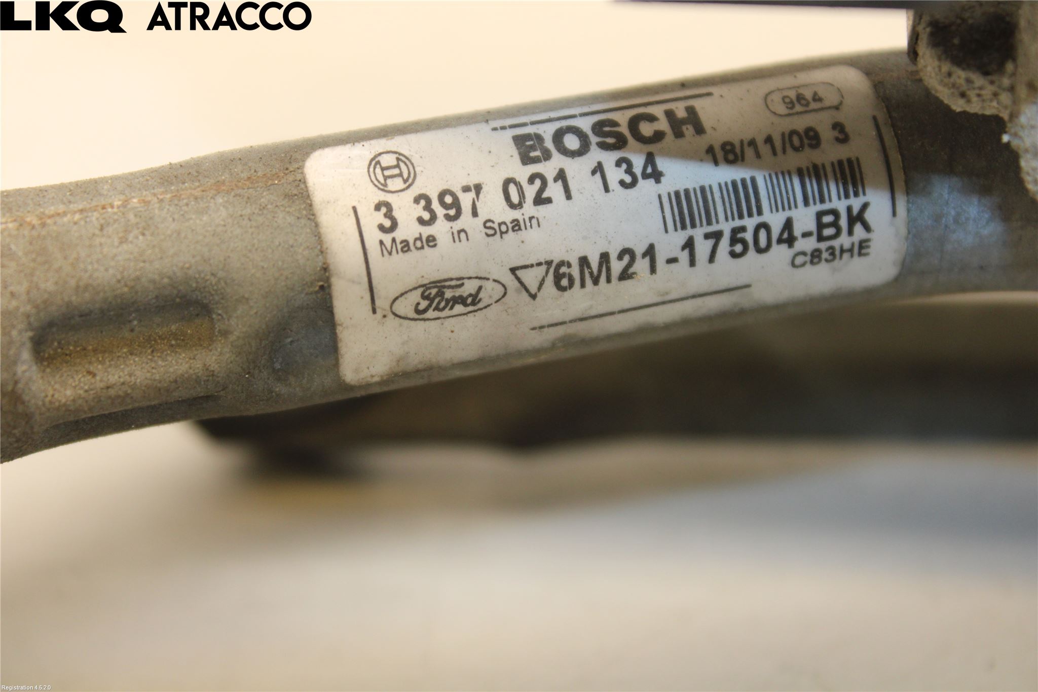 Ford S-MAX 06-15 Viskermotor Frontrute