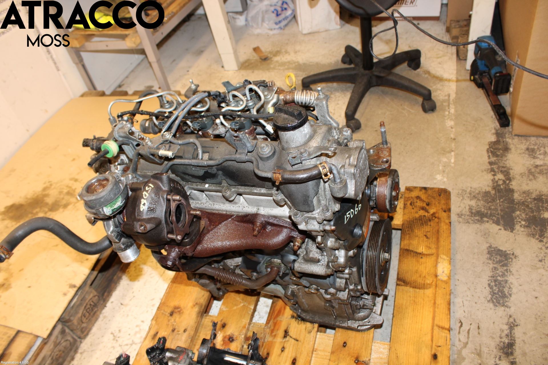 Toyota AURIS 10-12 Motor Diesel