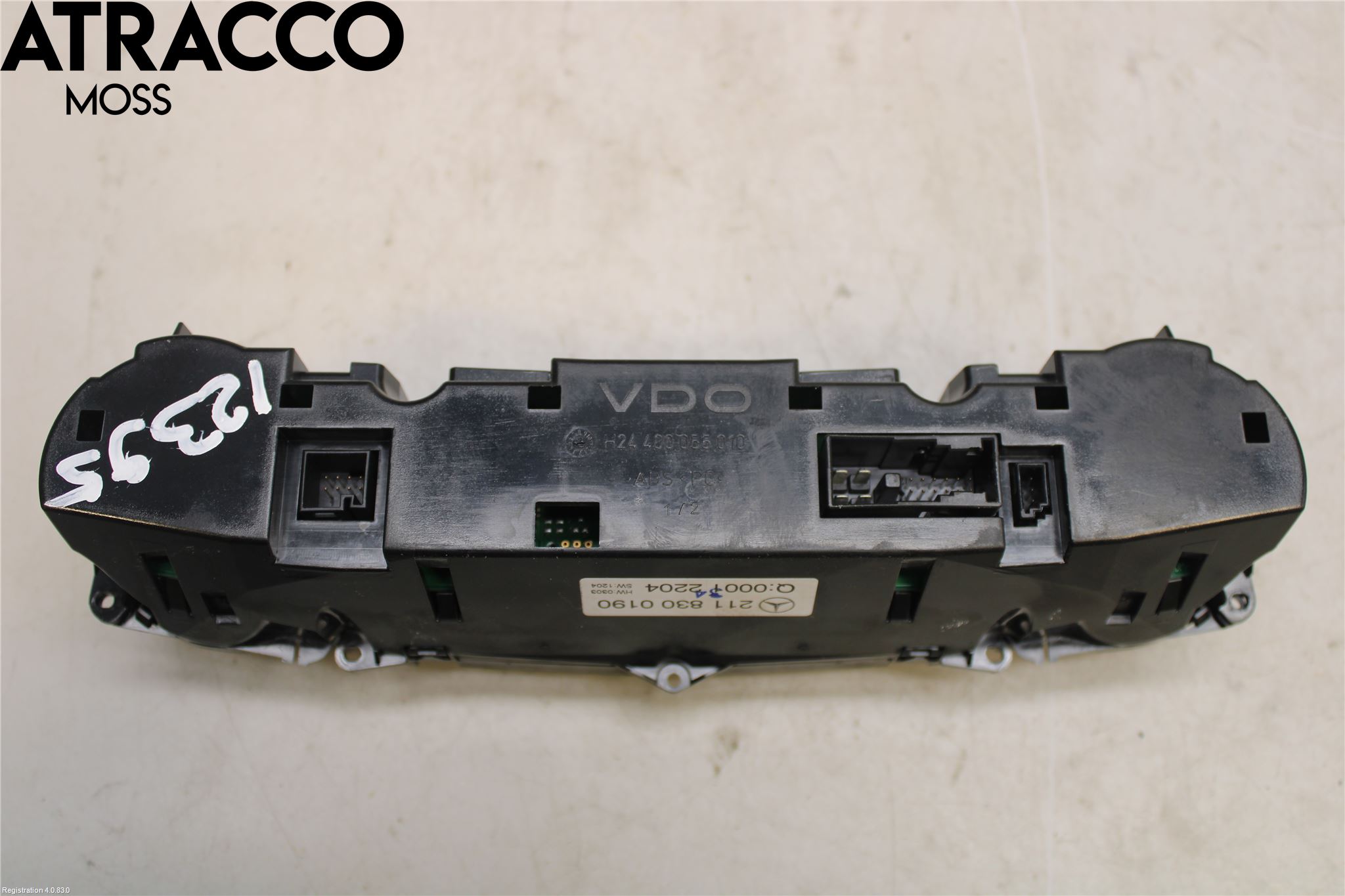 Mercedes-Benz MB E-KLASS (W211) 02-09 Varme Ac Betjening-Display