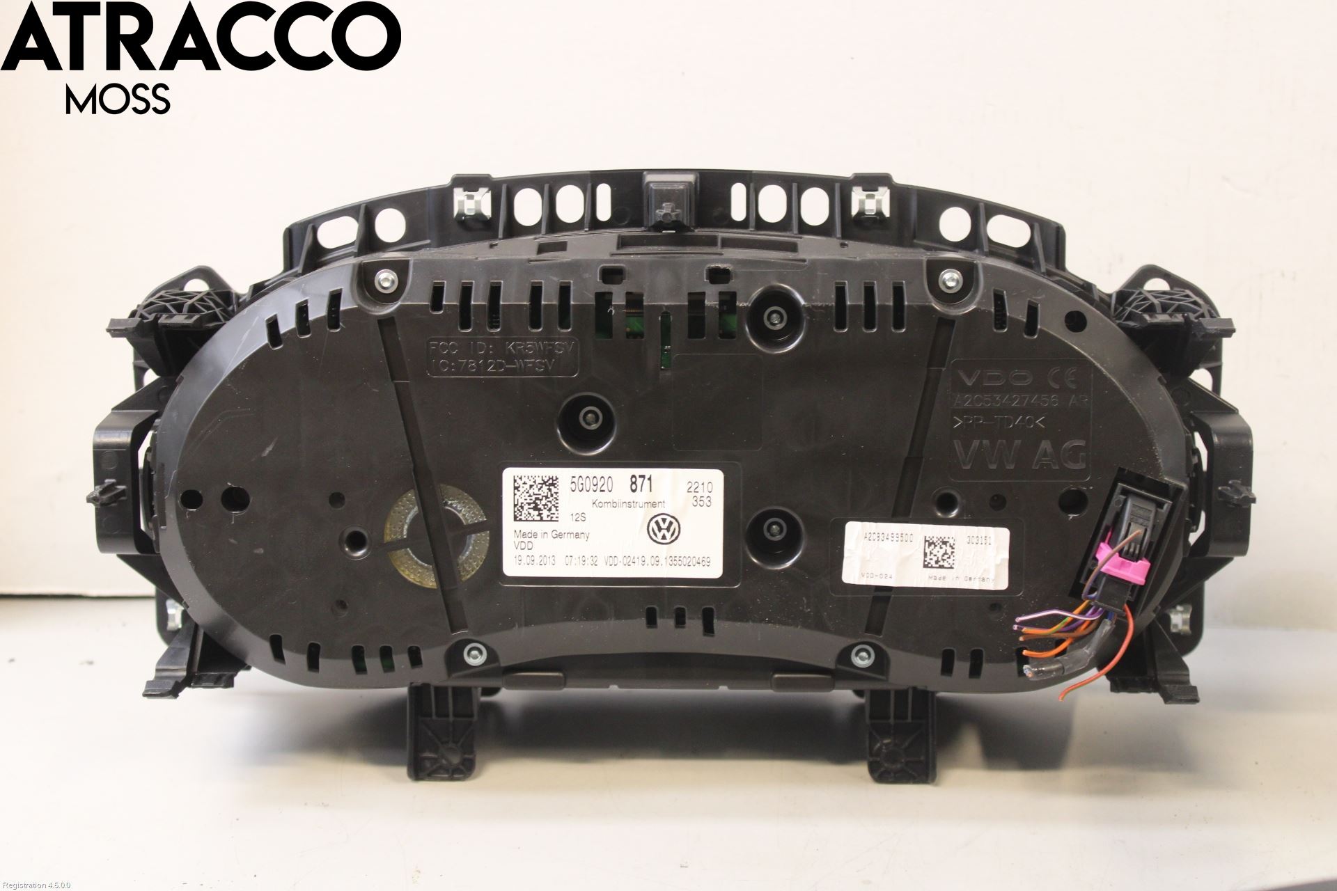 Volkswagen VW GOLF / E-GOLF VII 13-20 Instr Kombinert