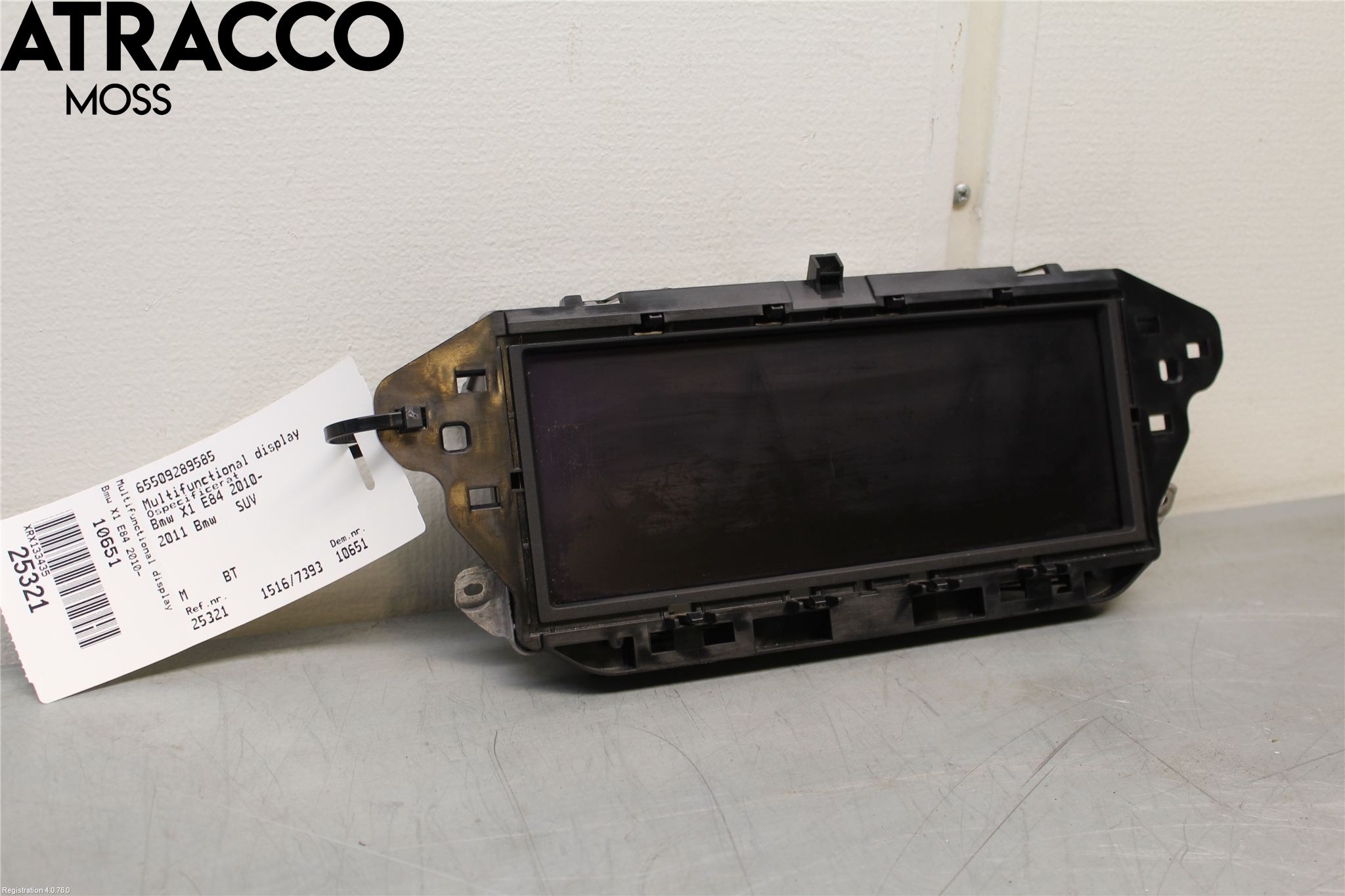 BMW X1 E84 10-15 Multifunktionsdisplay