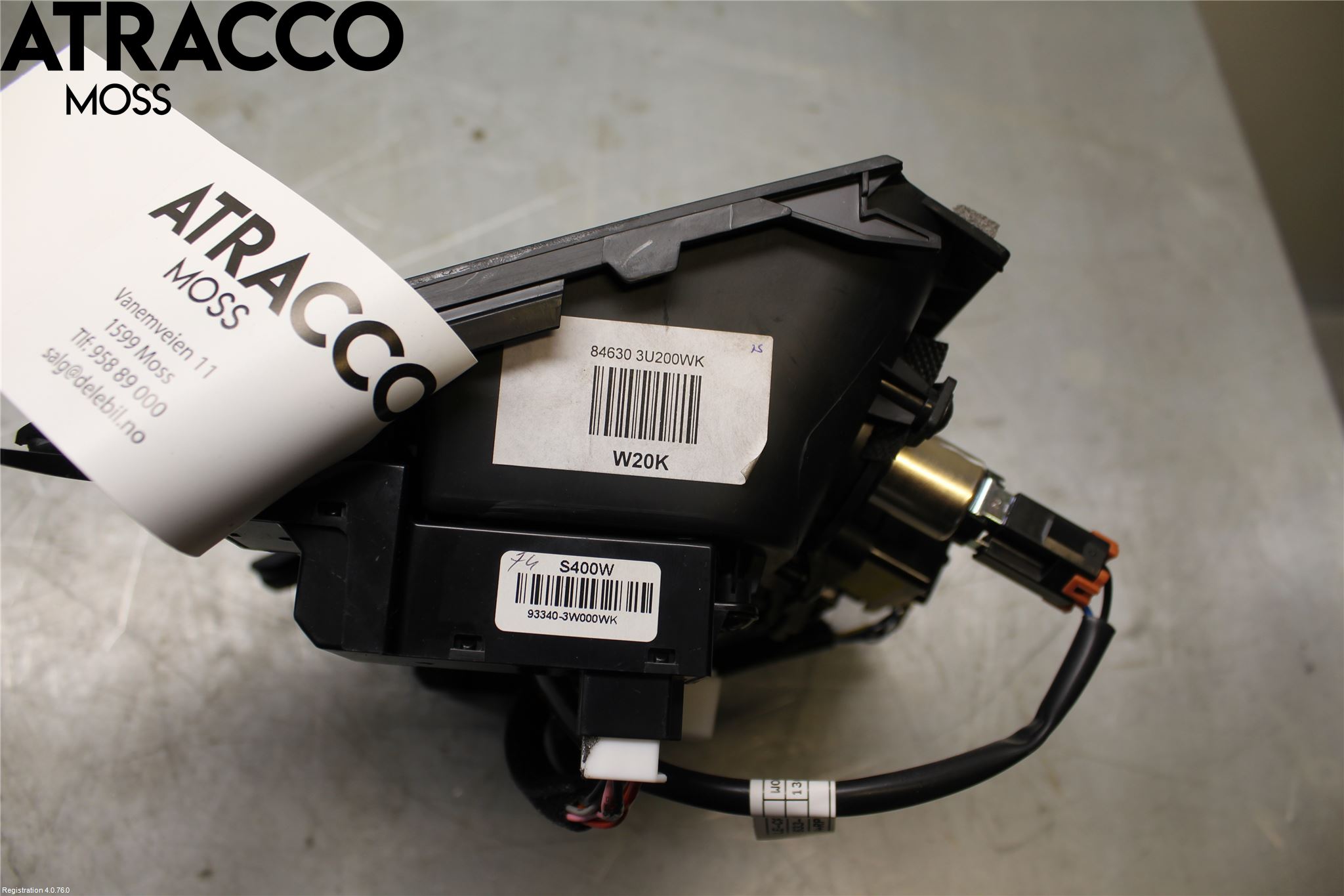 Kia SPORTAGE (SL) 11-15 Innr Oppbevaringsrom