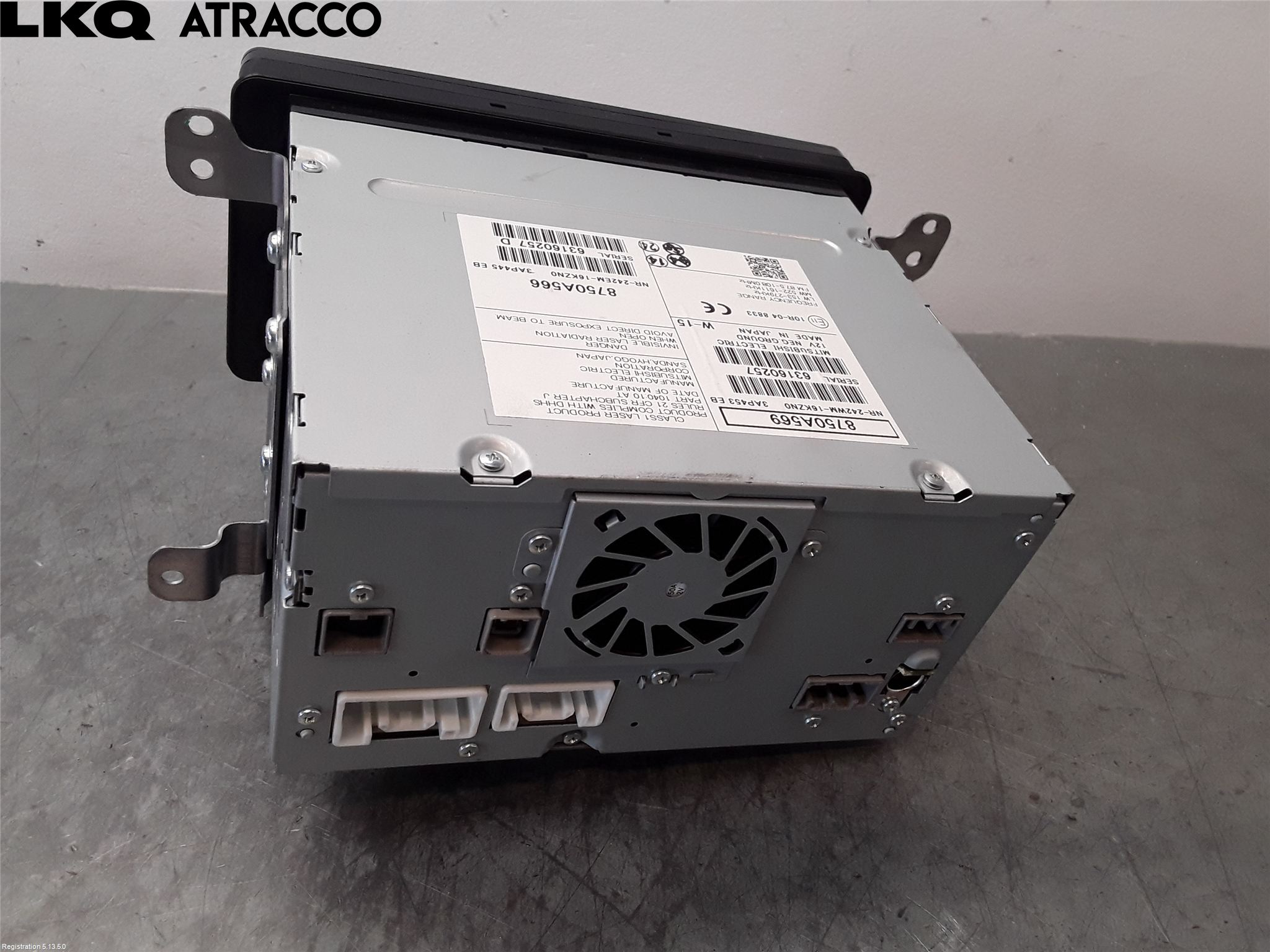 Mitsubishi OUTLANDER 13-21 Stereo Radio Med Cd