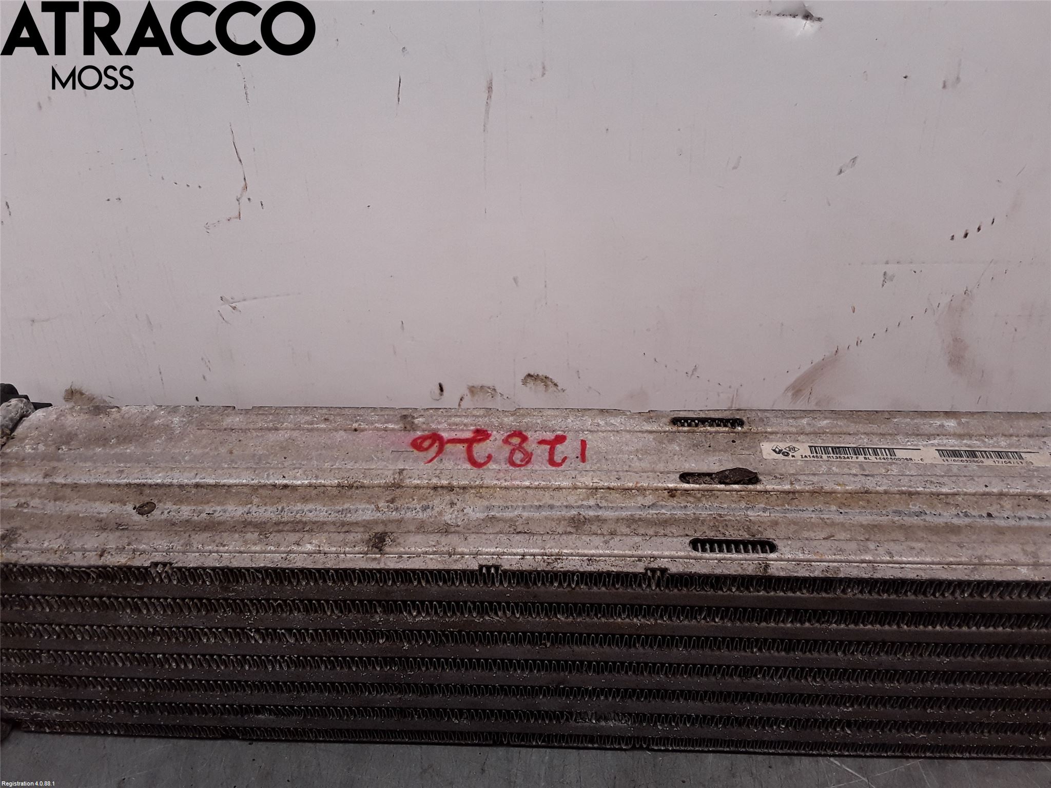 Renault SCÉNIC III / GRAND SCÉNIC 09-16 Intercooler Radiator