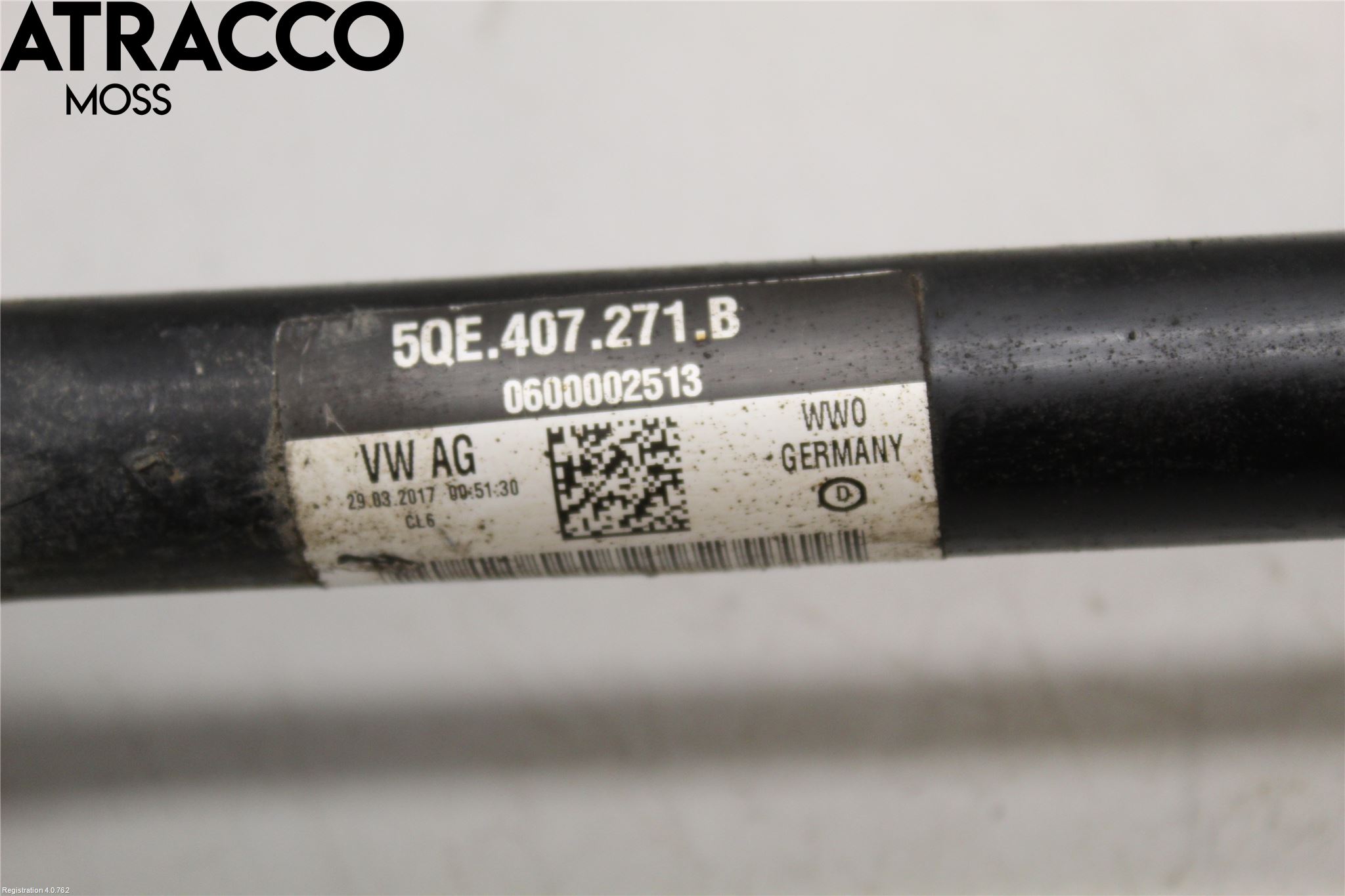 Volkswagen VW GOLF / E-GOLF VII 13-20 Drivaksel Foran Kompl Venstre