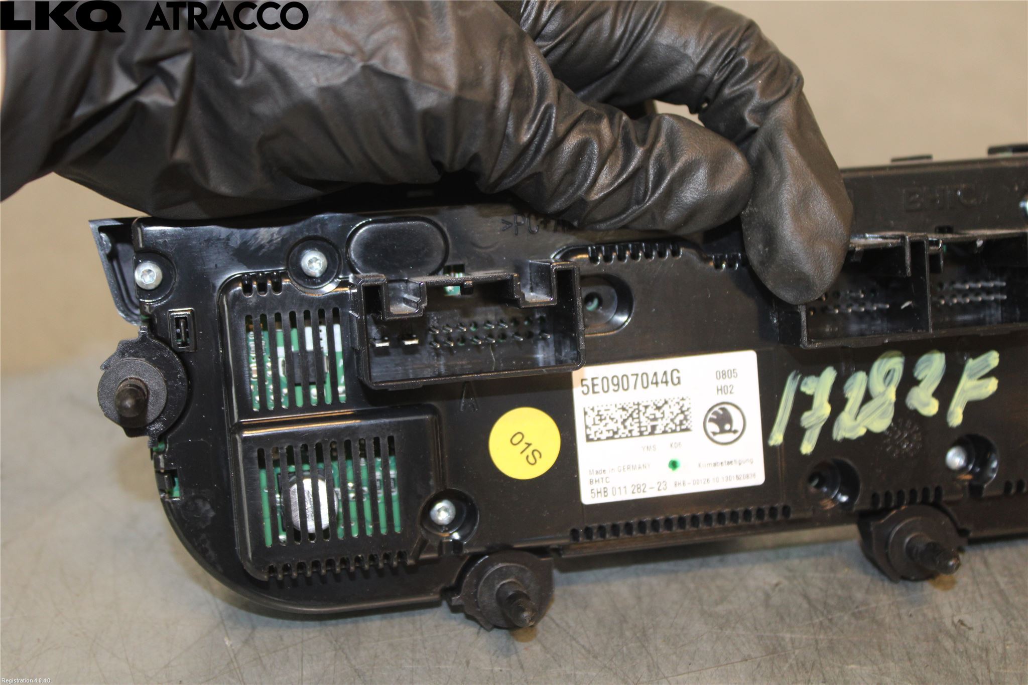 Skoda OCTAVIA (5E) 13-20 Varme Ac Betjening-Display