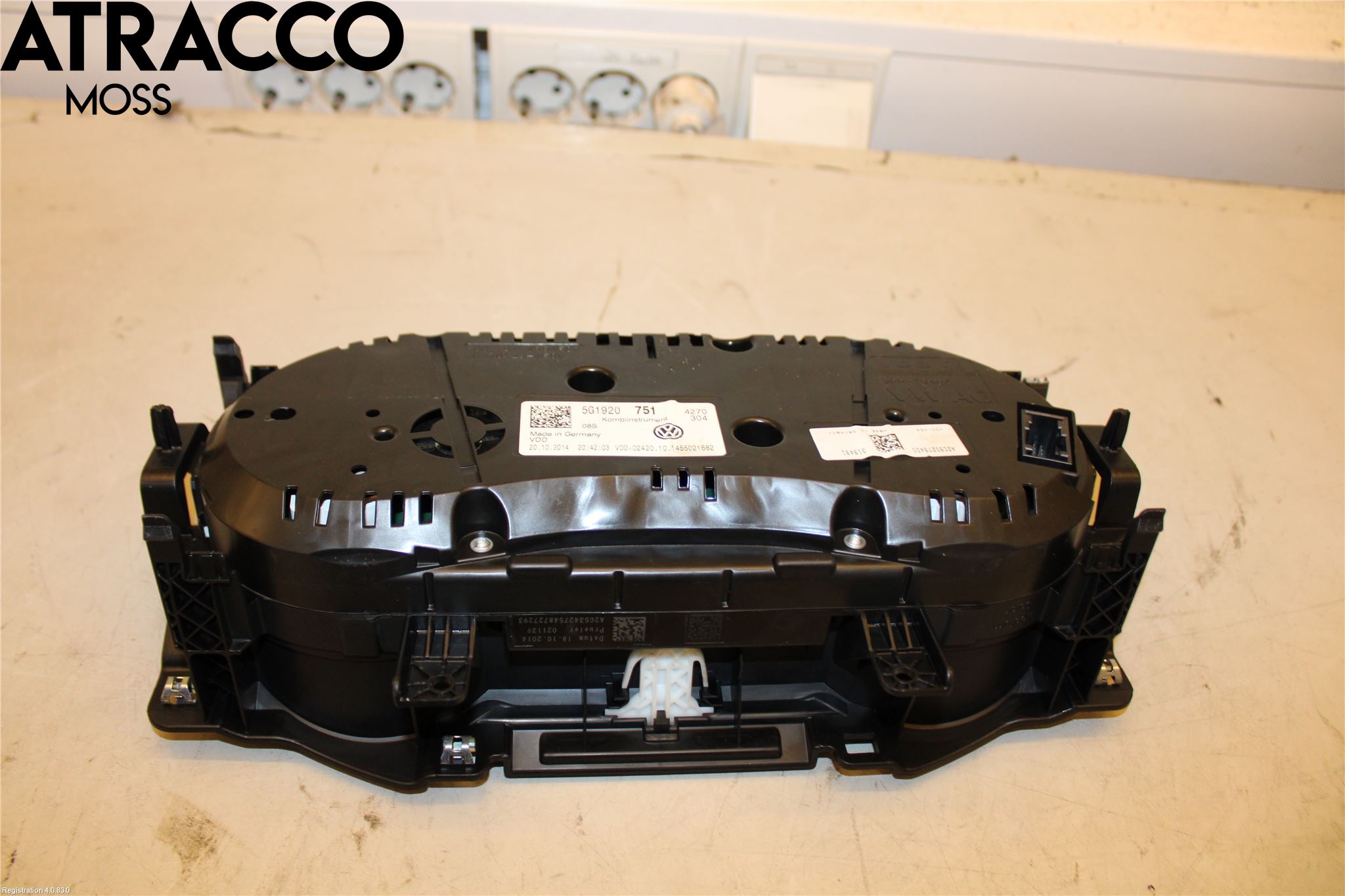 Volkswagen VW GOLF / E-GOLF VII 13-20 Instr Kombinert