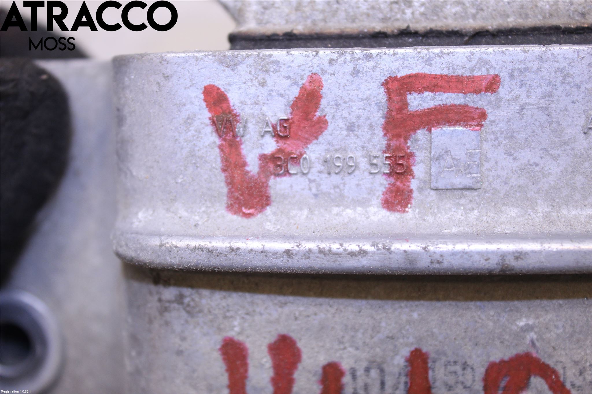 Volkswagen VW TIGUAN 07-16 Gearkasse Feste Stål-Alu