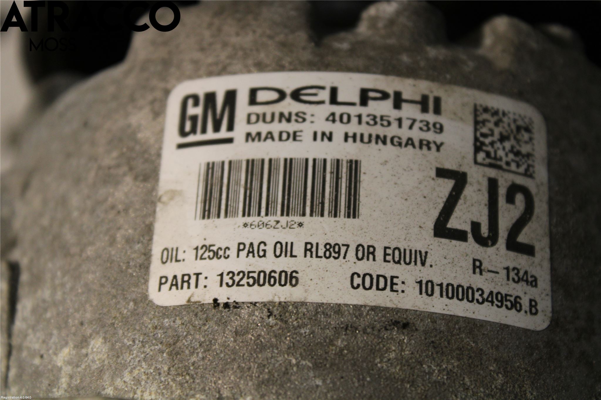 Opel ASTRA J 10-15 Varme Ac Kompressor