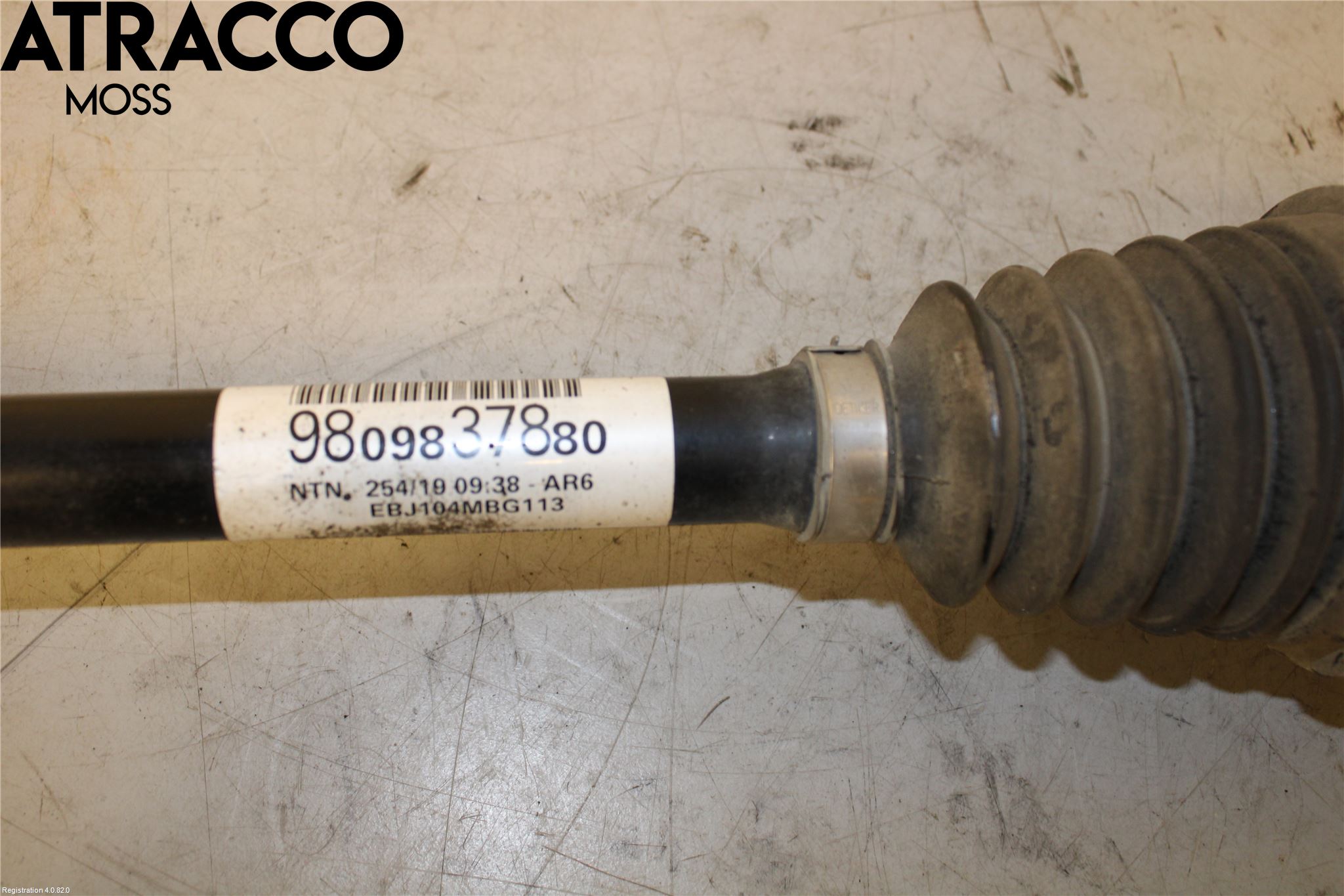 Toyota PROACE II 16- Drivaksel Foran Kompl Venstre