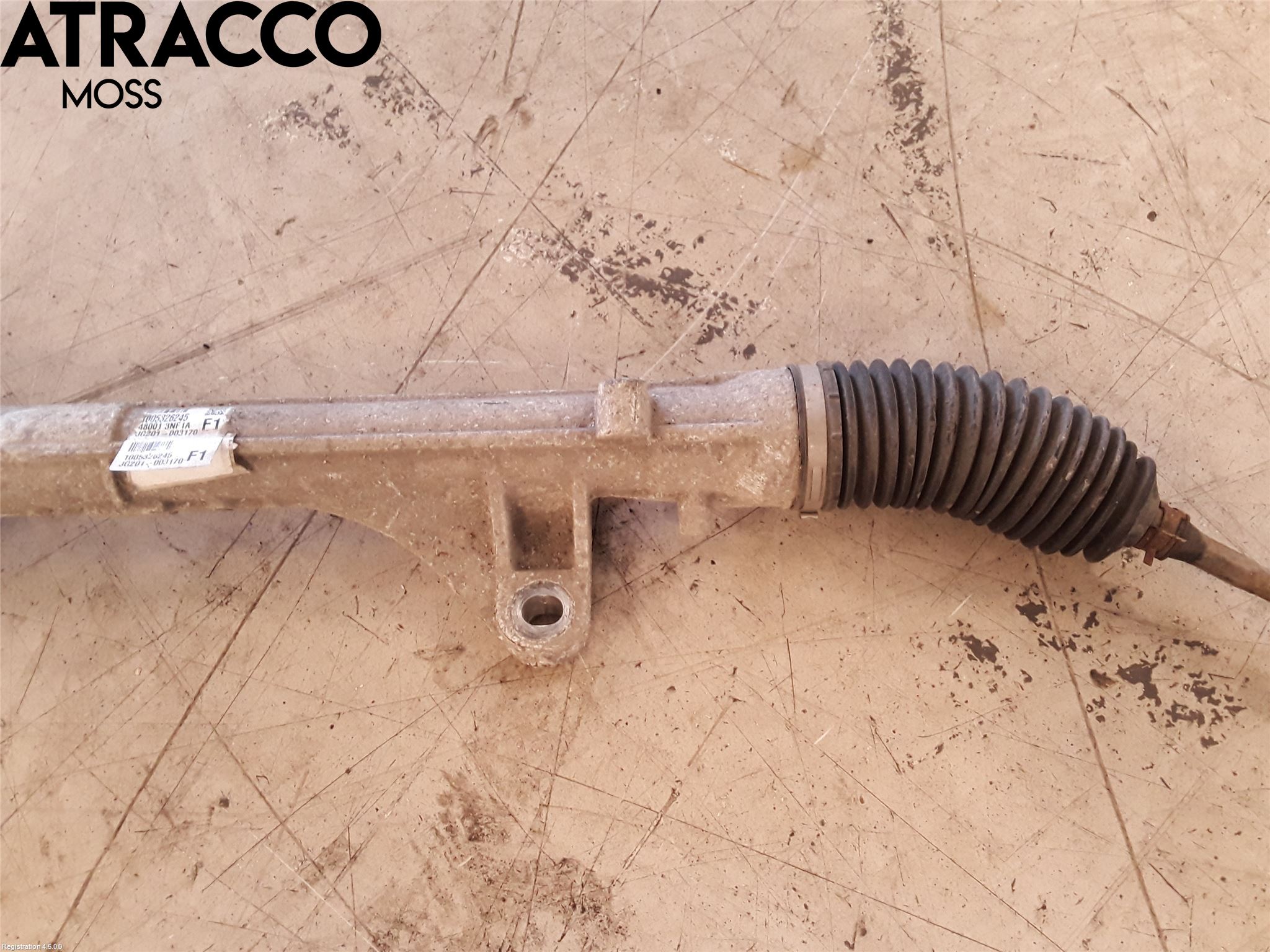 Nissan LEAF 11-17 Servo Snekke - Tannstang