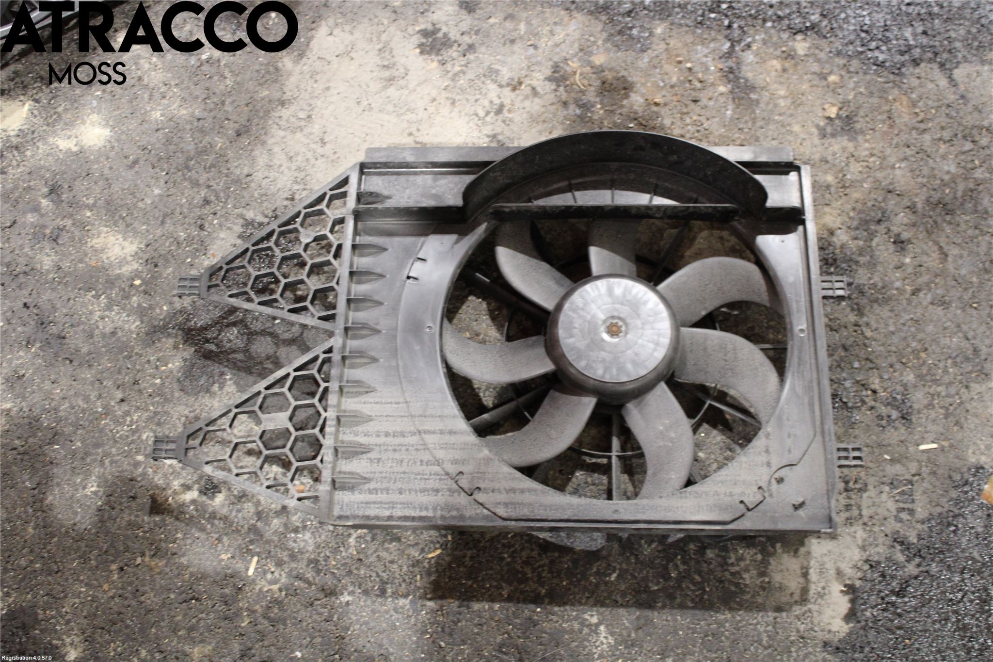 Volkswagen VW POLO 10-17 Kjølevifte Elektrisk