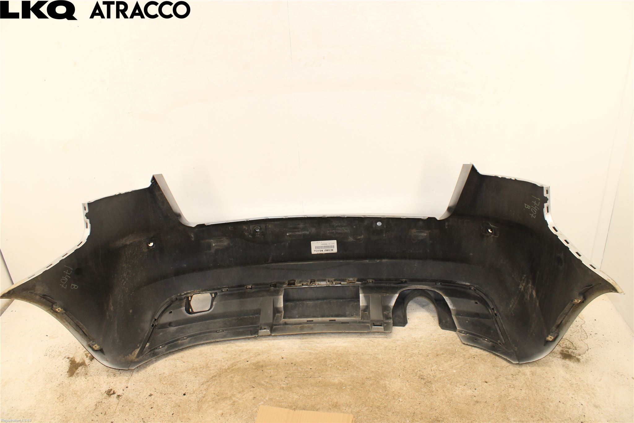 Audi A3/S3 05-13 Støtfanger Bak