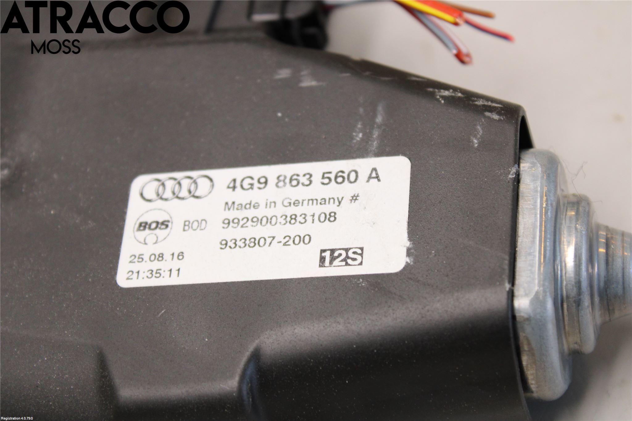 Audi A6/S6 4G 11-18 Innr Innsyn Beskytelse Stv