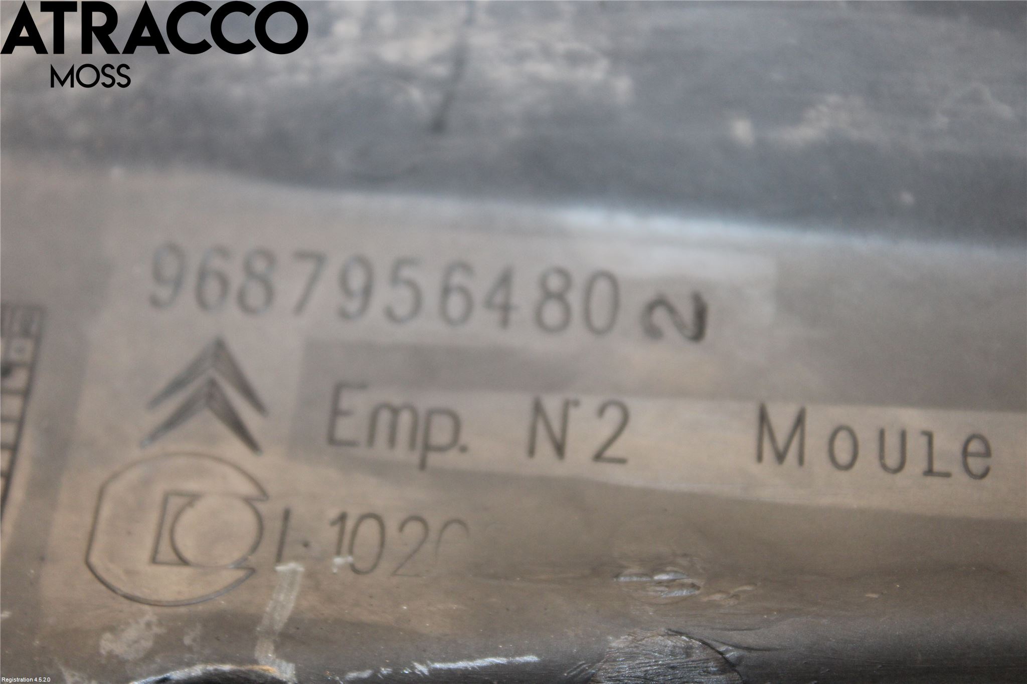 Citroen DS4 Visker Deksel-Grill-Under Frr