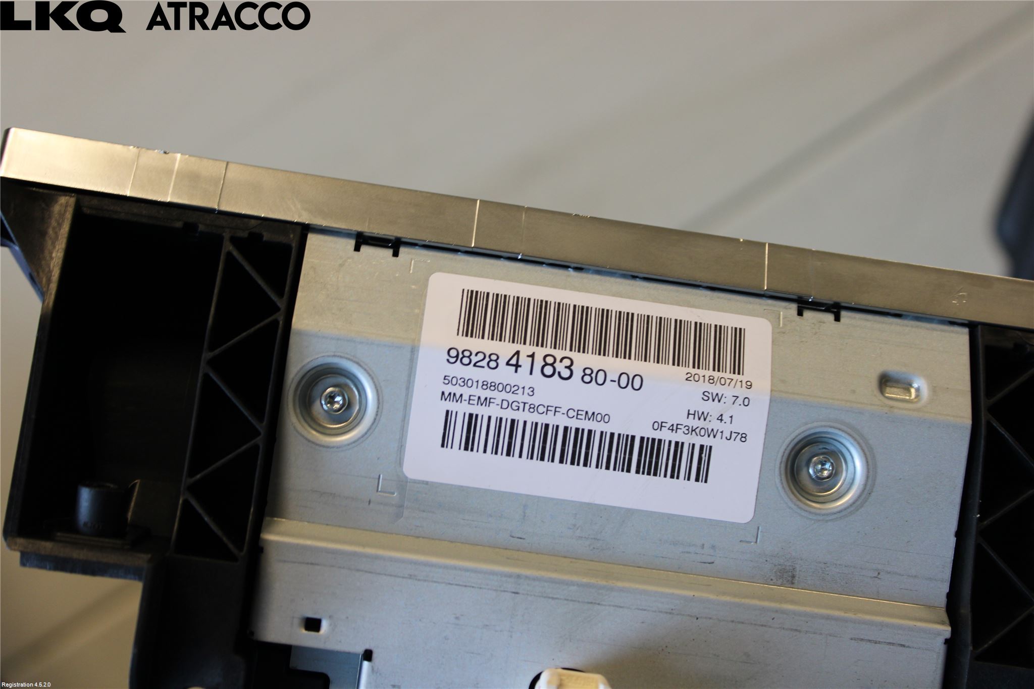 Peugeot 5008 17-24 Multifunktionsdisplay