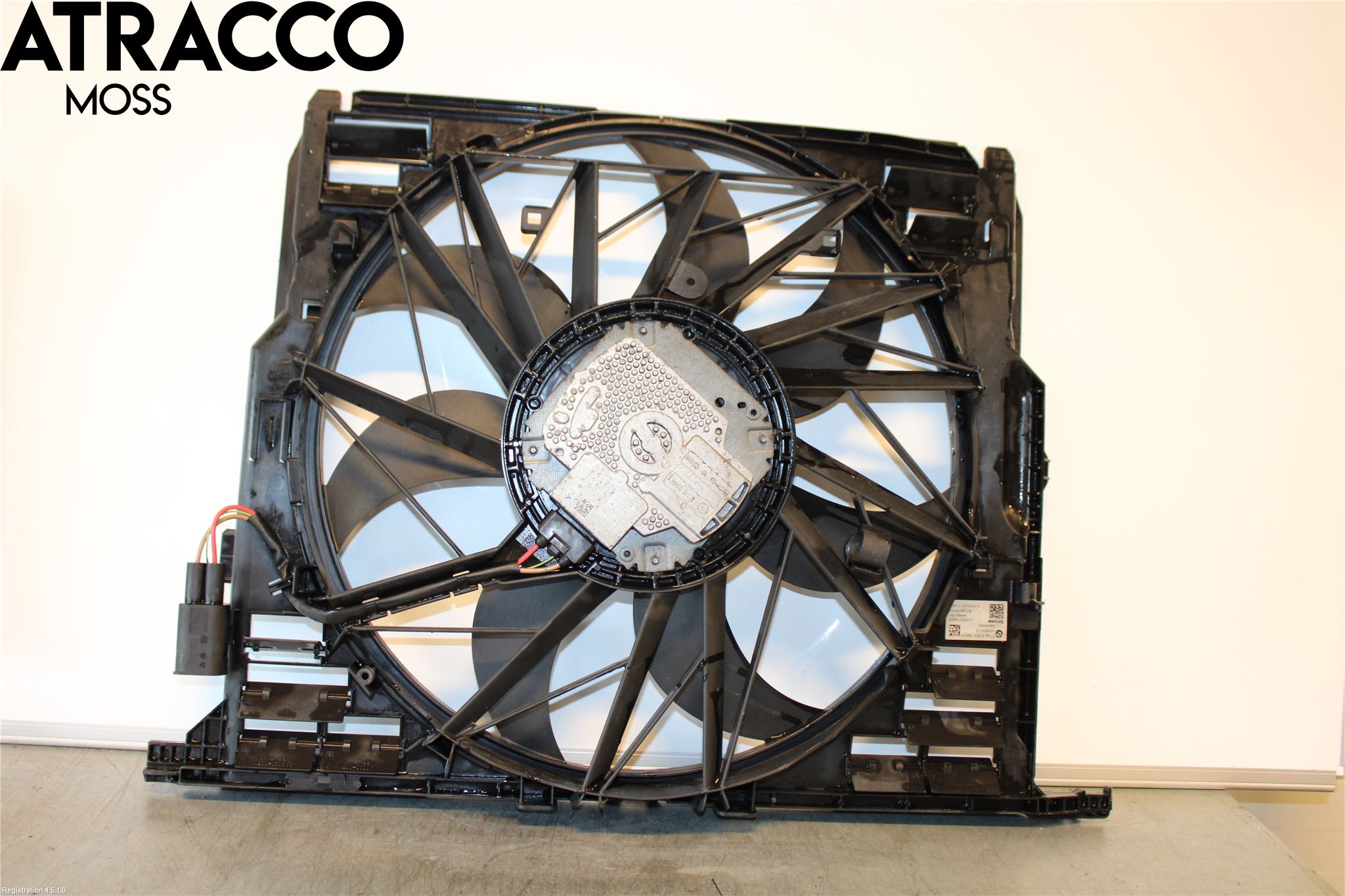 BMW 5 F10/F11/F18 09-17 Kjølevifte Elektrisk
