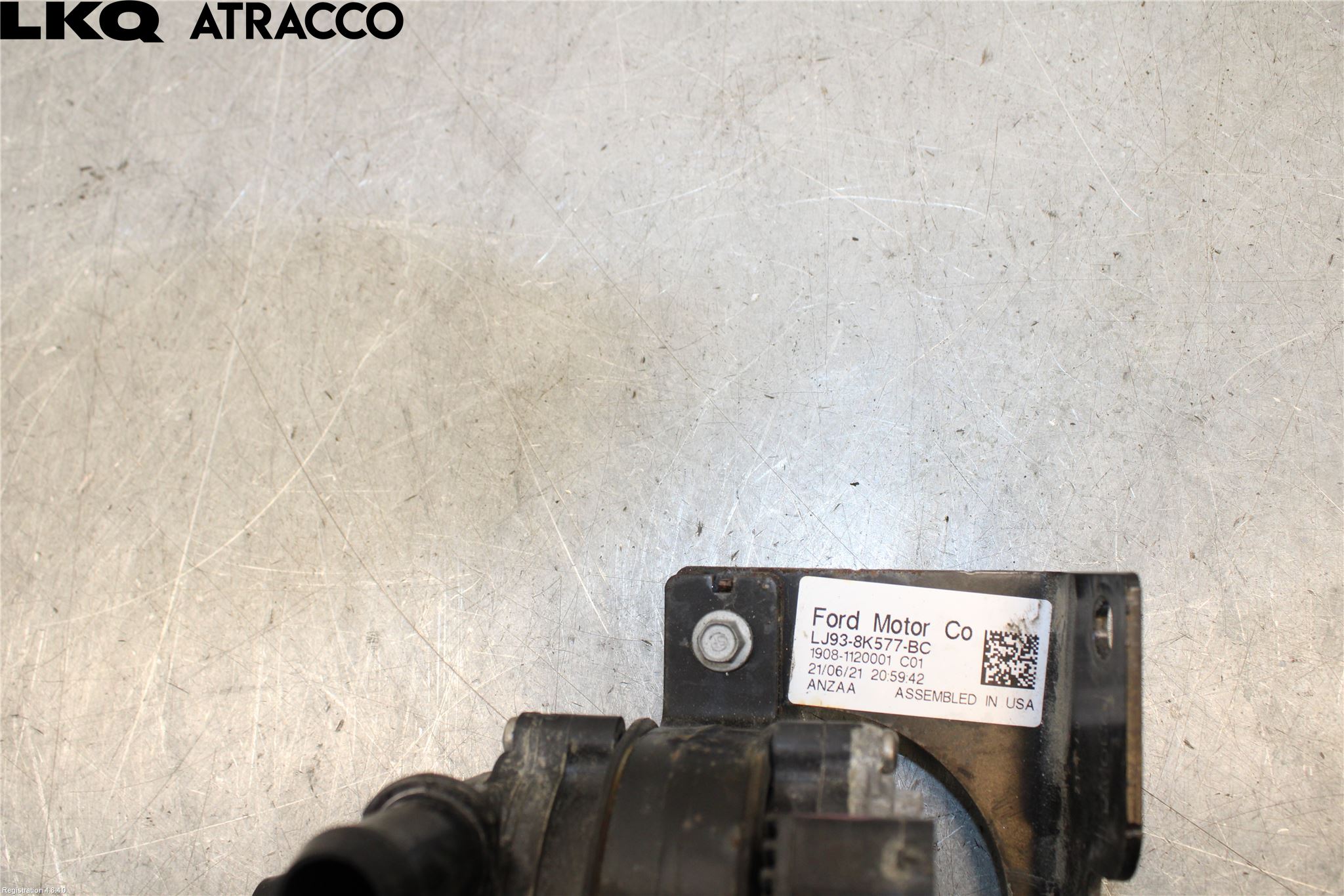 Ford MUSTANG Mach-E 21- Vannpumpe