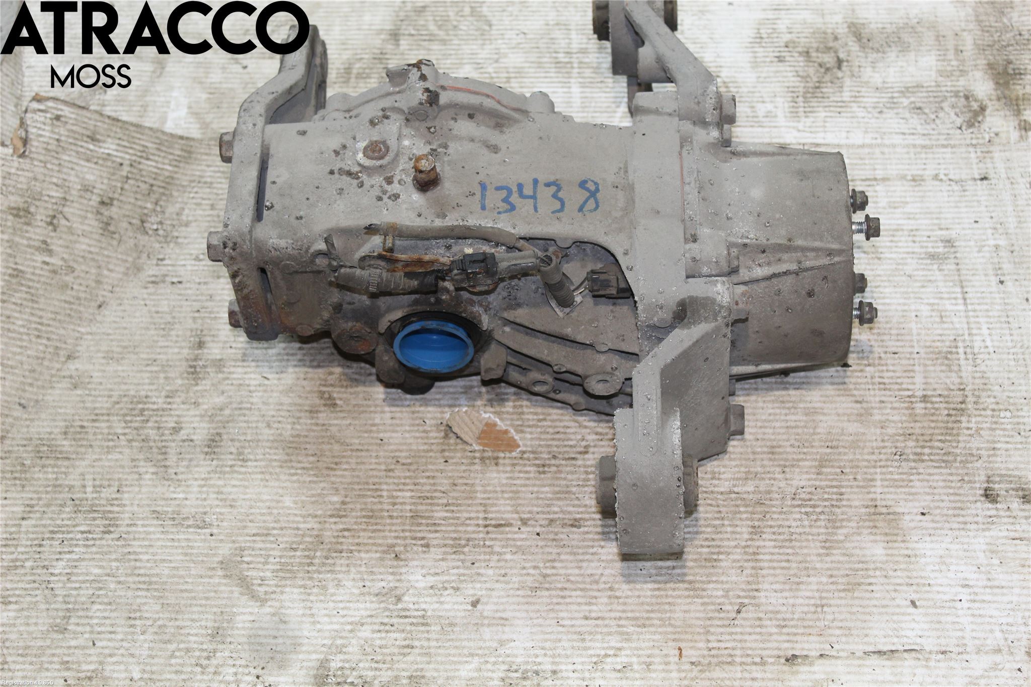 Toyota RAV 4 06-12 Bakaksel Kardang Bak -Diff