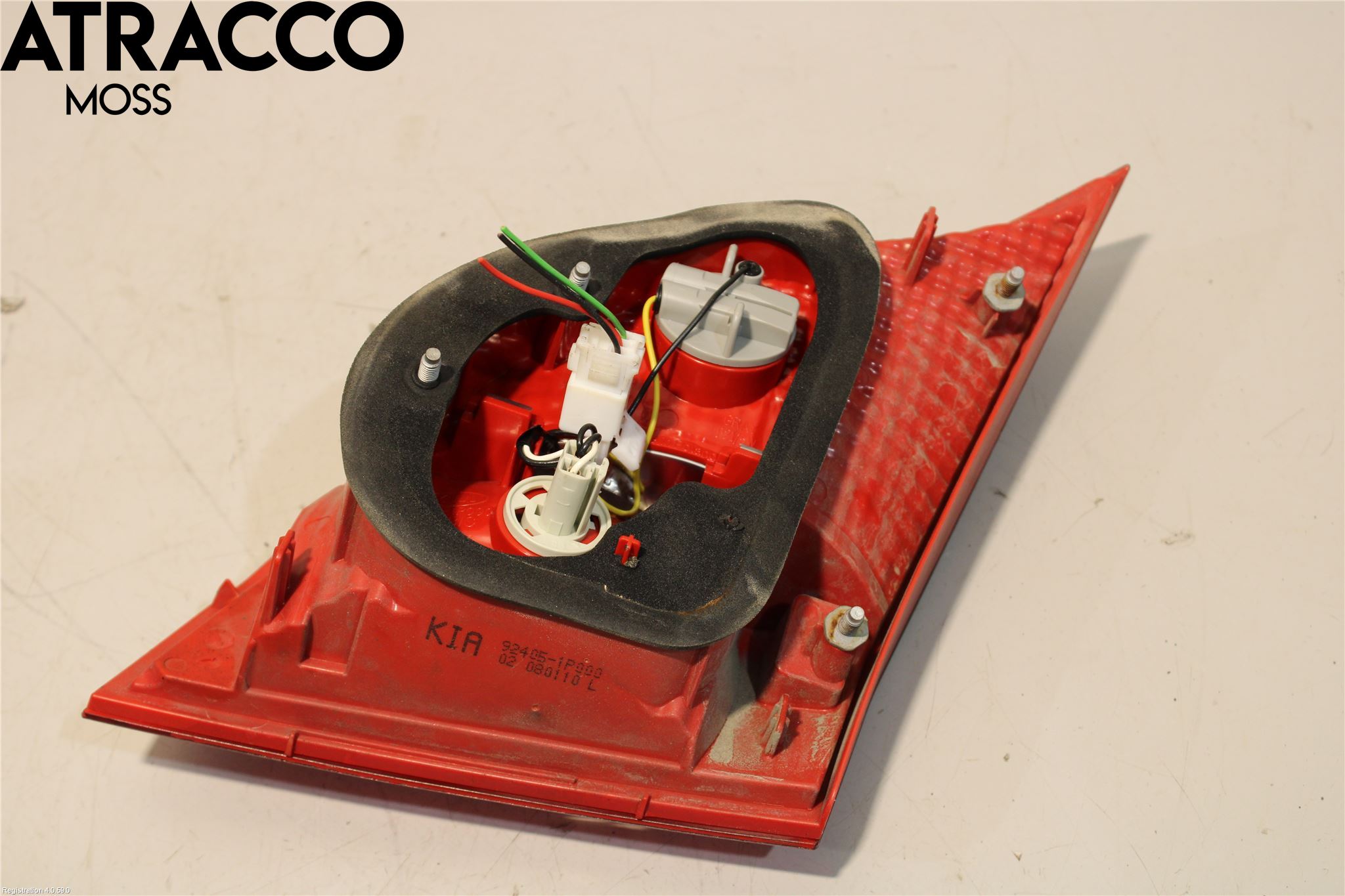 Kia VENGA 10-19 Baklykt Venstre  På Luke(Indre