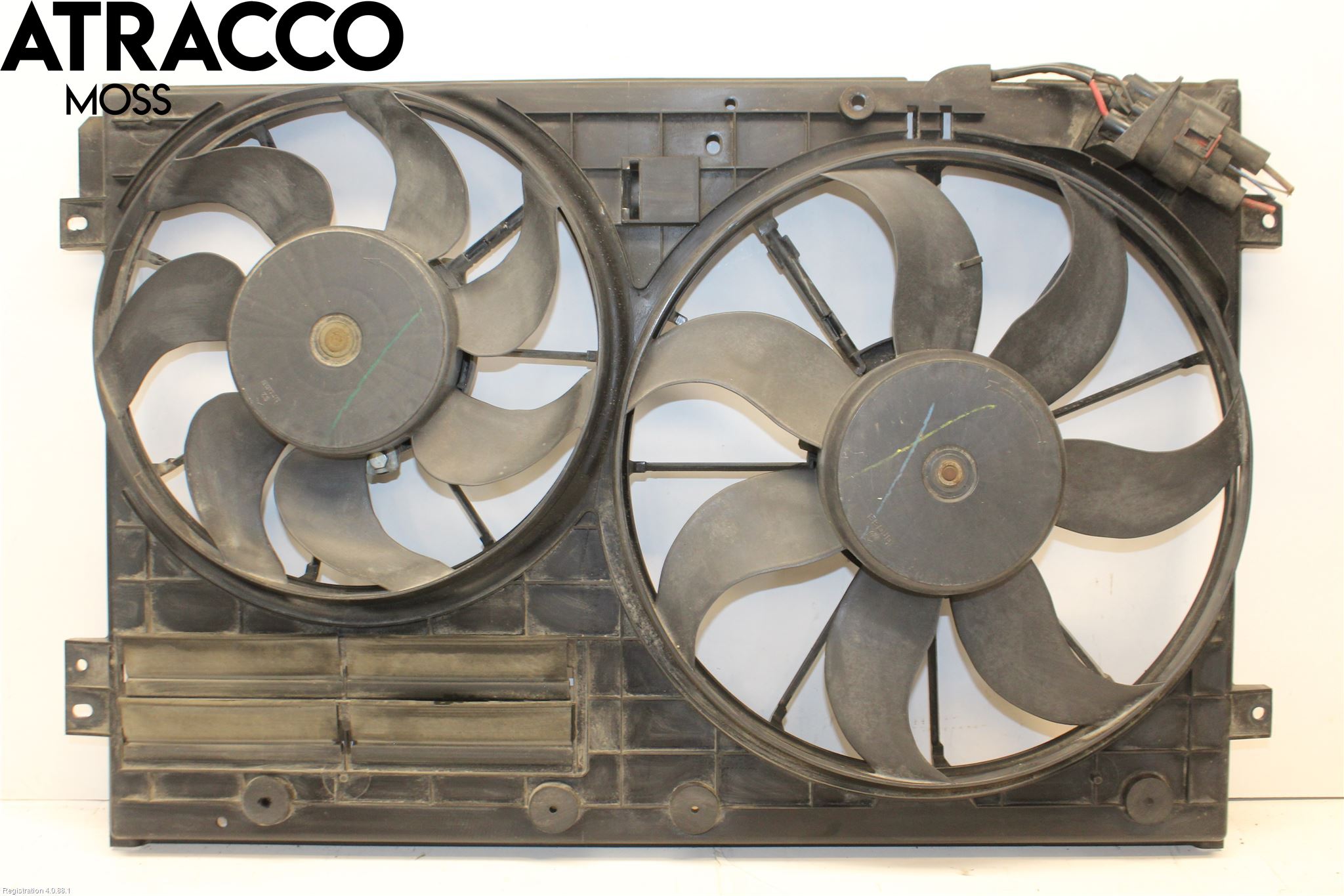 Volkswagen VW GOLF VI 09-13 Kjølevifte Elektrisk