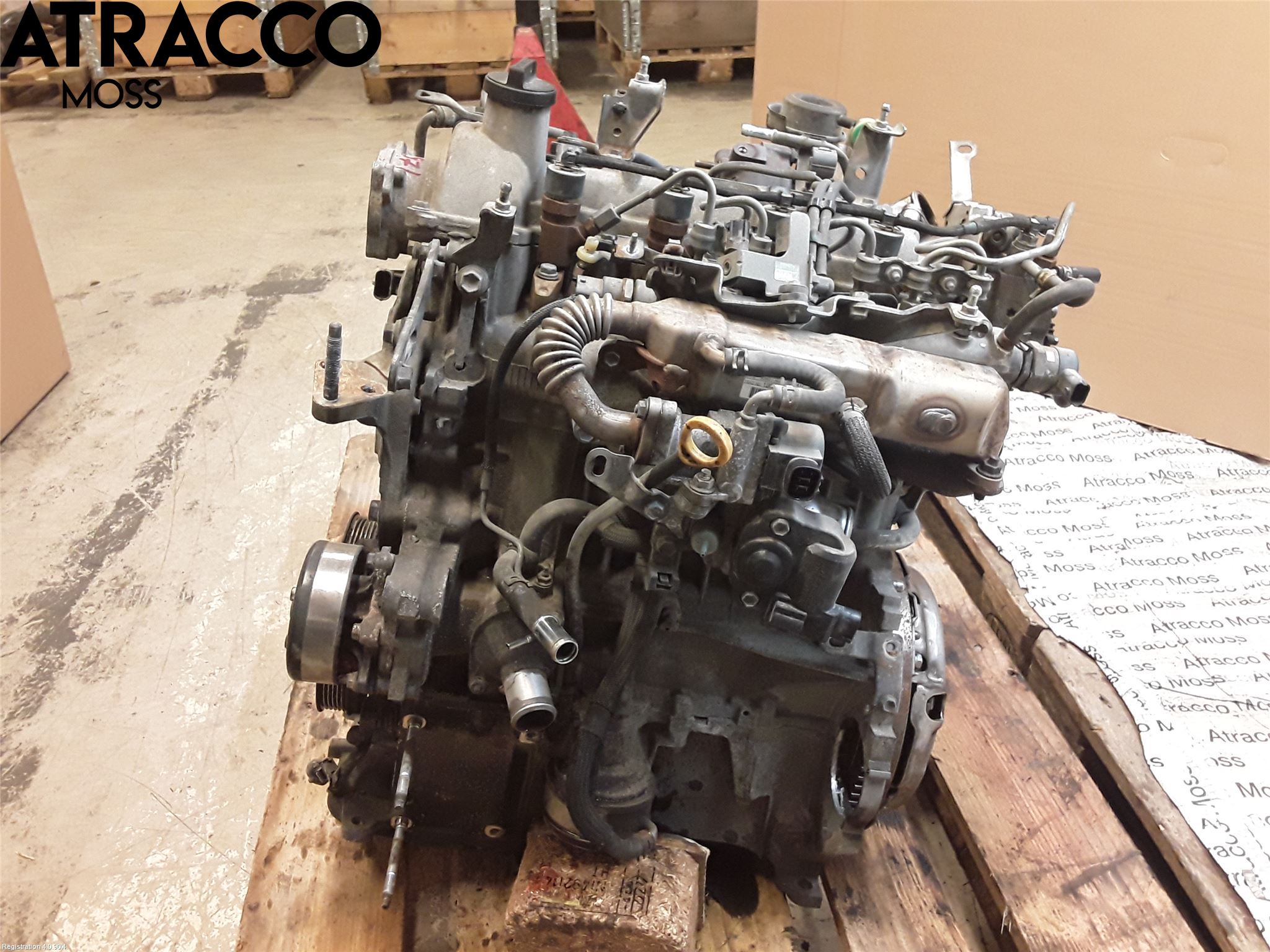 Toyota AURIS 10-12 Motor Diesel