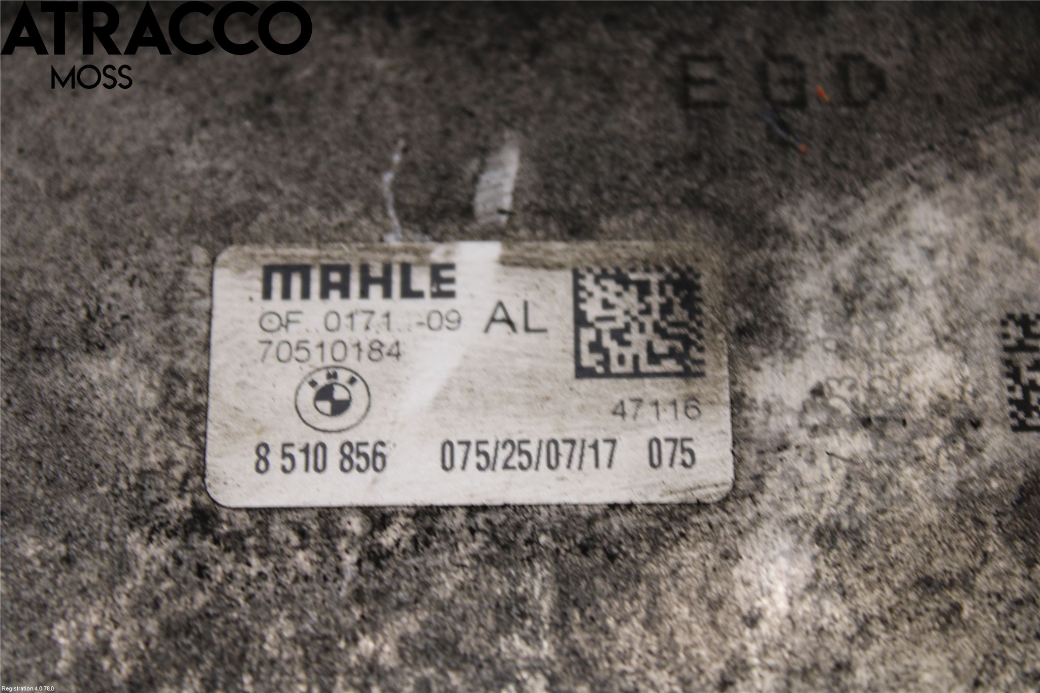 BMW 4 F32/F33/F82/F83 13-20 Radiator Oljekjøler Automatgea