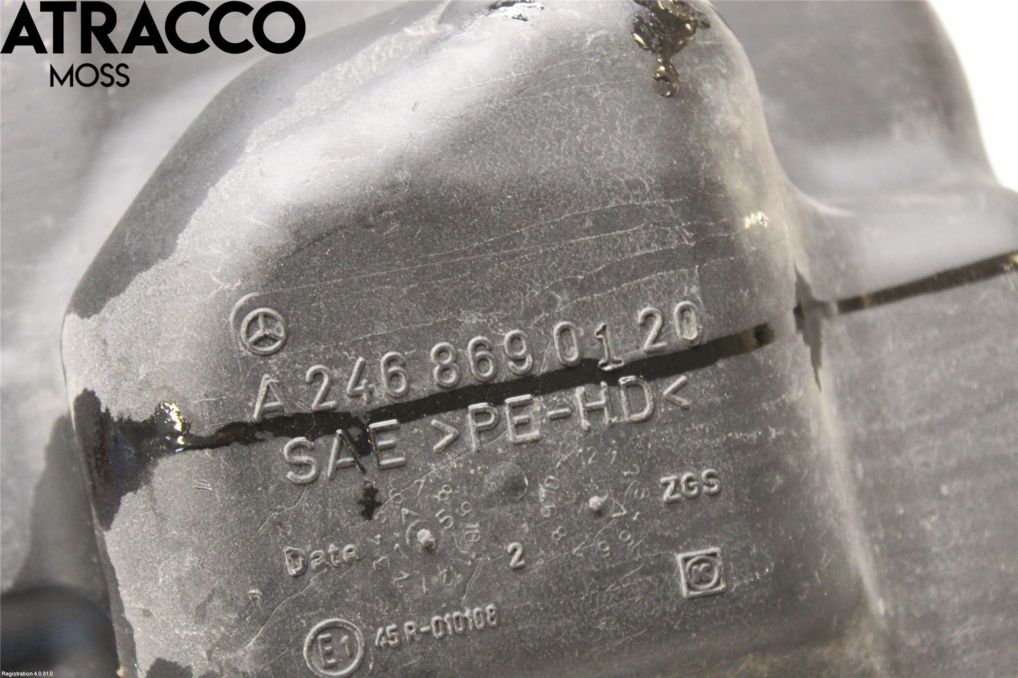 Mercedes-Benz MB B-KLASS (W246/W242) 12-19 Spylerbeholder Frontrute