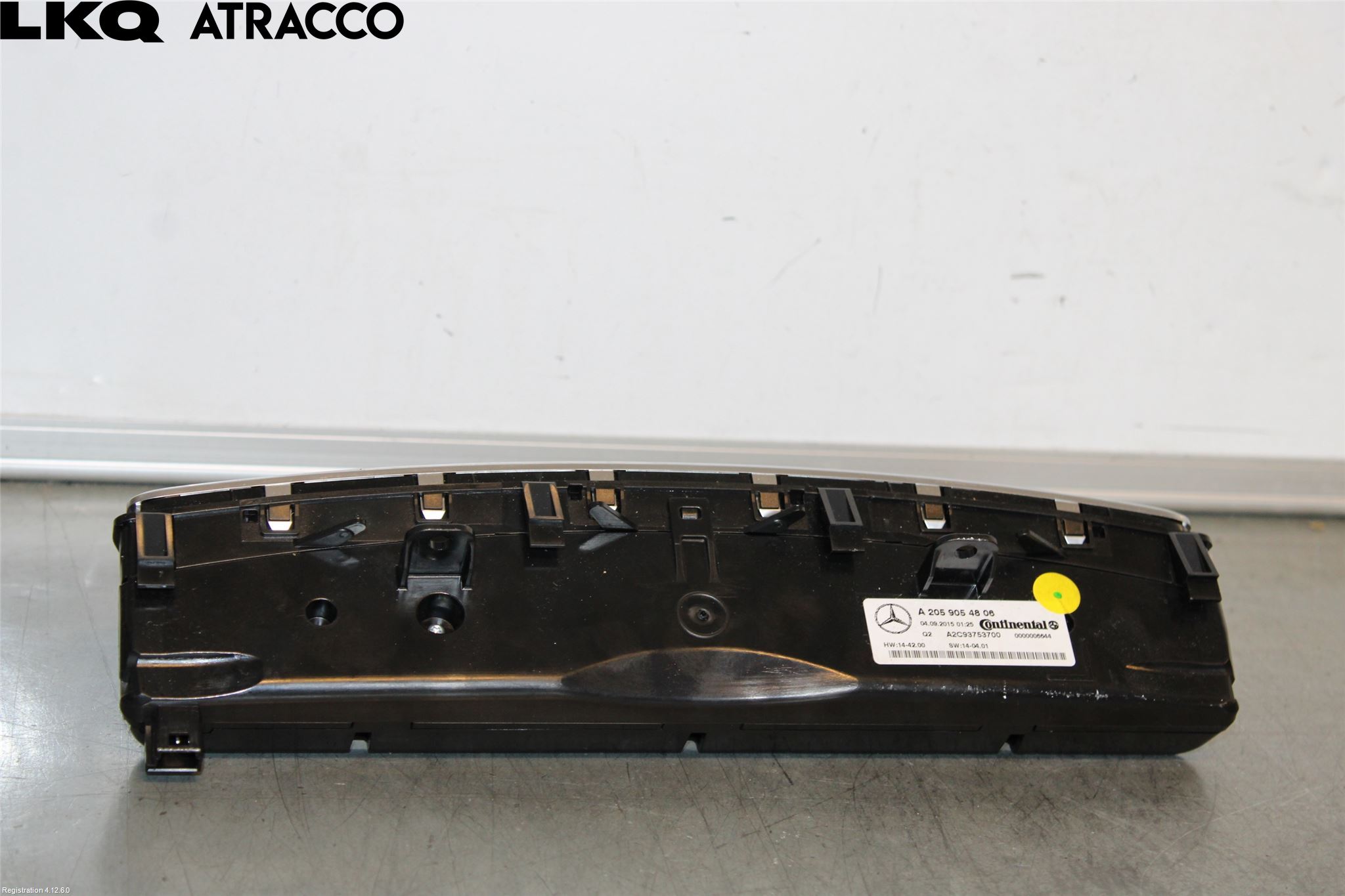 Mercedes-Benz MB C-KLASS (W205) 14-21 Varme Ac Betjening-Display