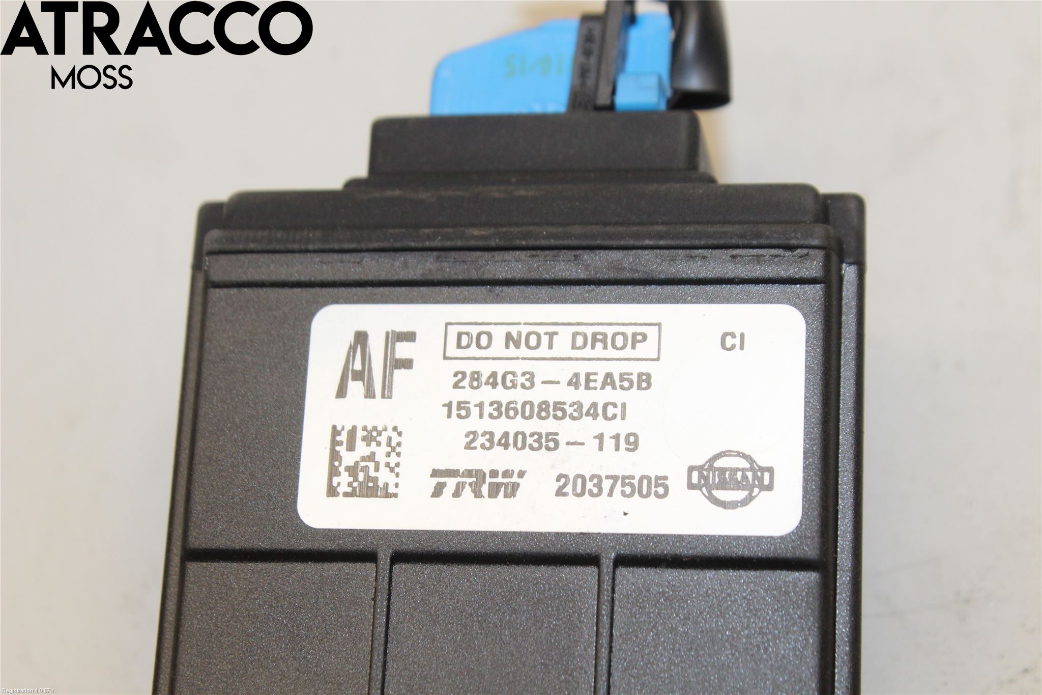 Nissan QASHQAI 14-17 Sensor Kollisjonsbeskyttelse