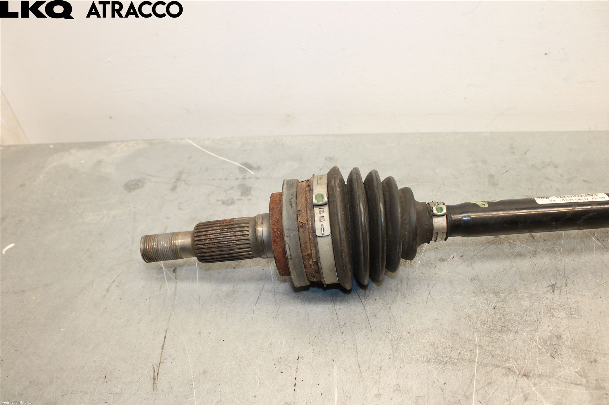 Porsche PANAMERA 09- Drivaksel Foran Kompl Høyre