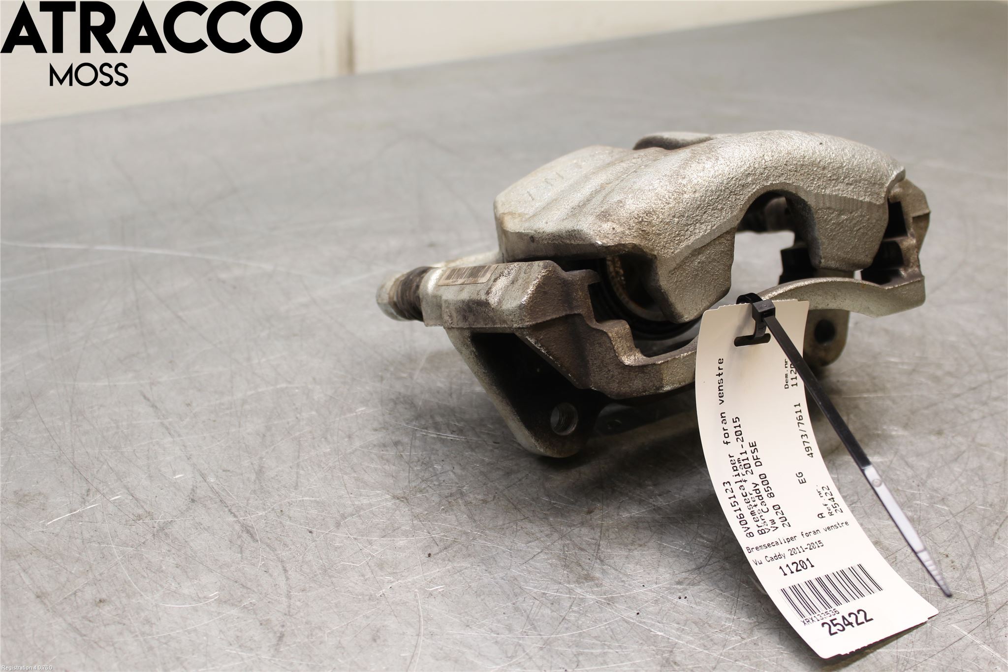 Volkswagen VW CADDY 16-20 Bremsecaliper Foran Venstre