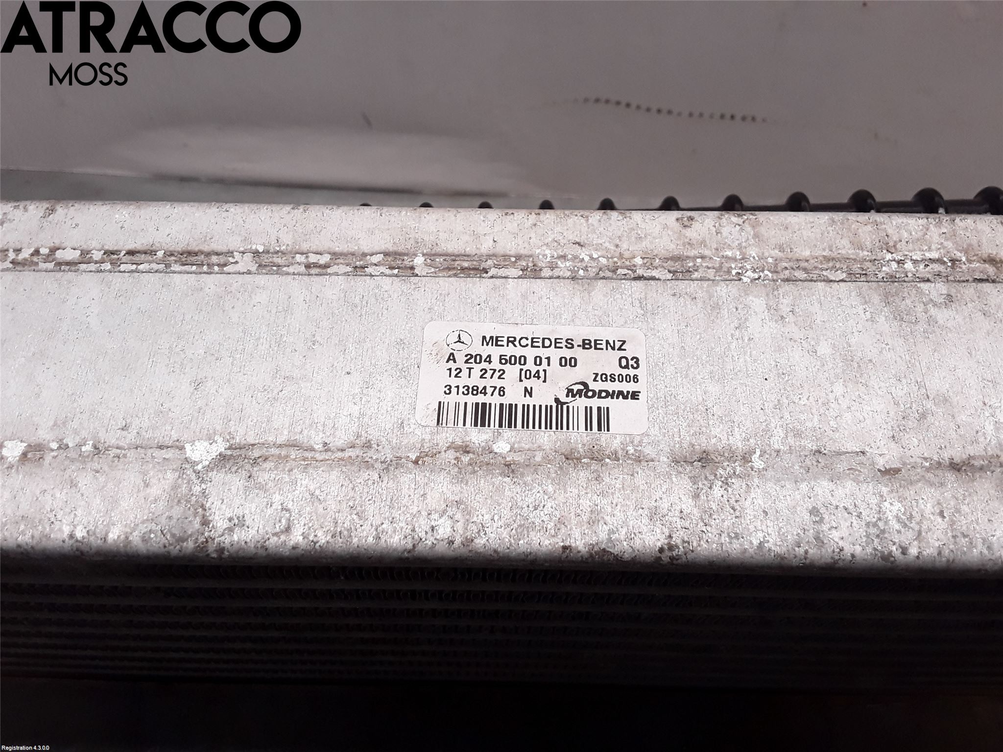 Mercedes-Benz MB E-KLASS (W212) 09-16 Intercooler Radiator