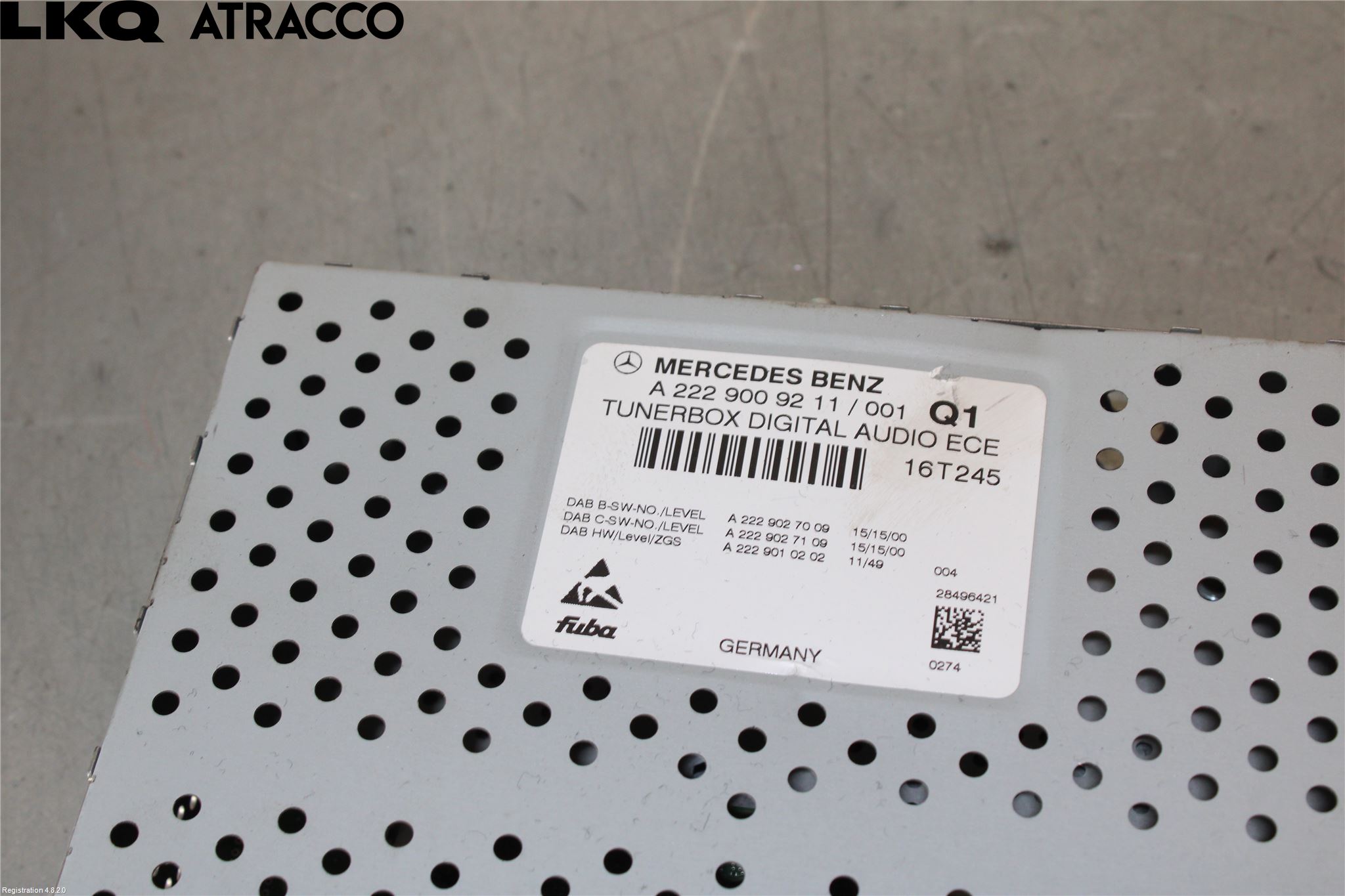 Mercedes-Benz MB B-KLASS (W246/W242) 12-19 Stereo Radio Øvrig