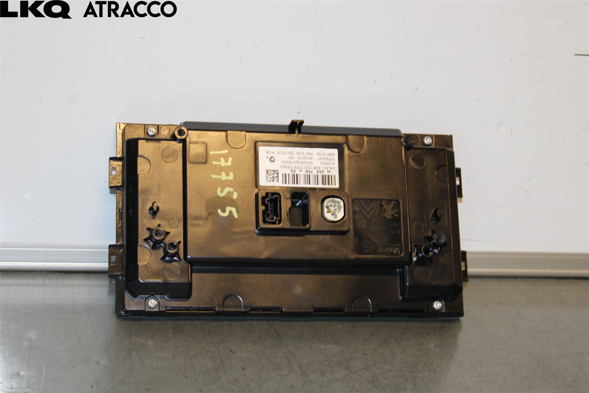 Peugeot 308 14-21 Multifunktionsdisplay