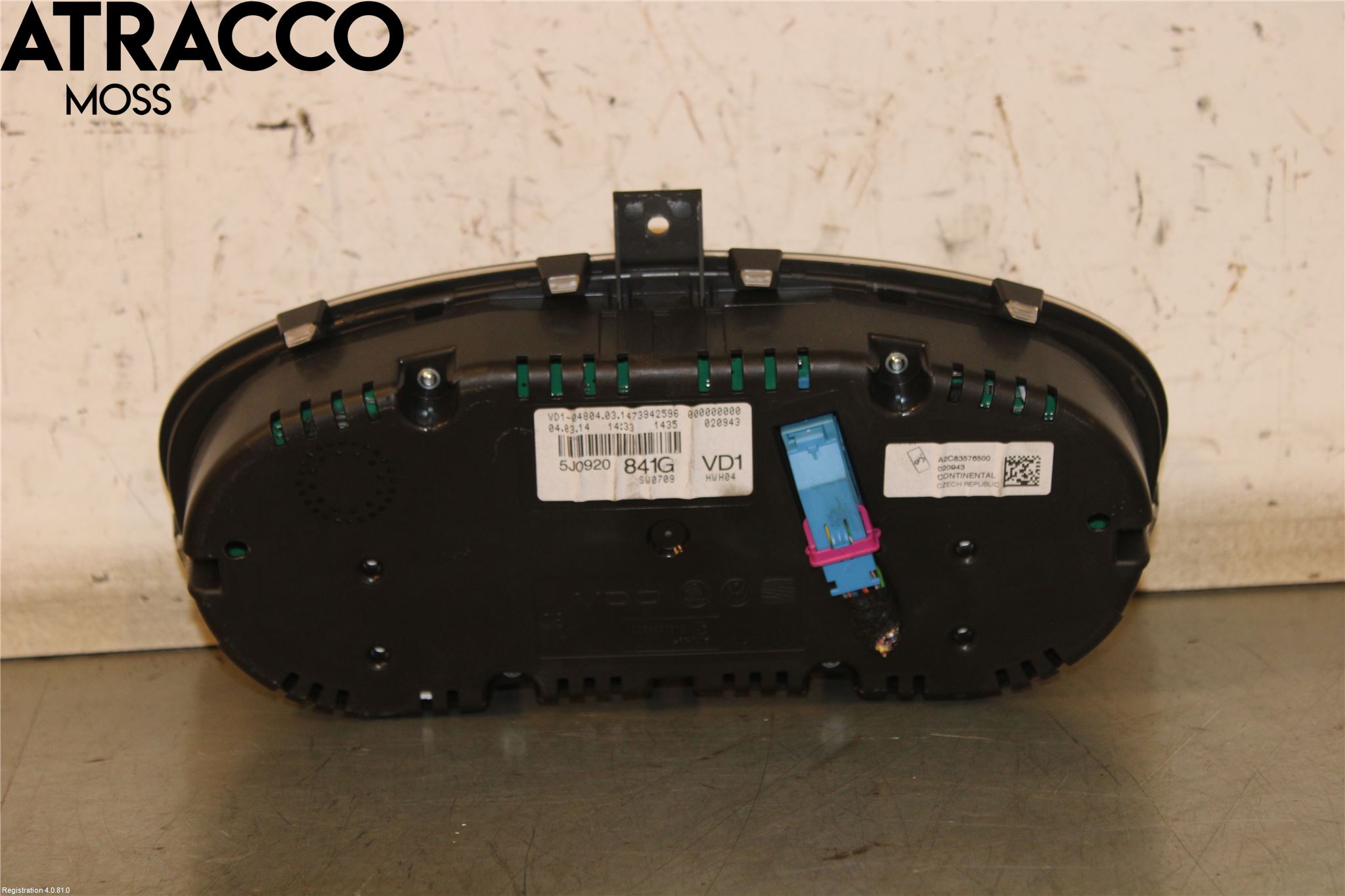 Skoda FABIA 07-14 Instr Kombinert