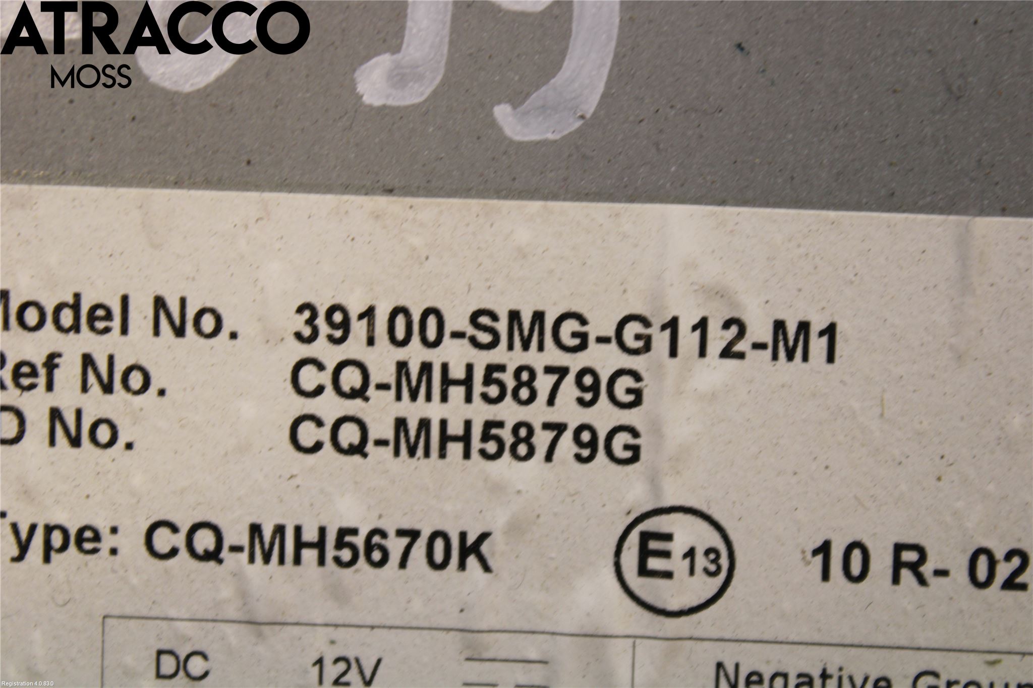 Honda CIVIC 06-11 Stereo Radio Med Cd