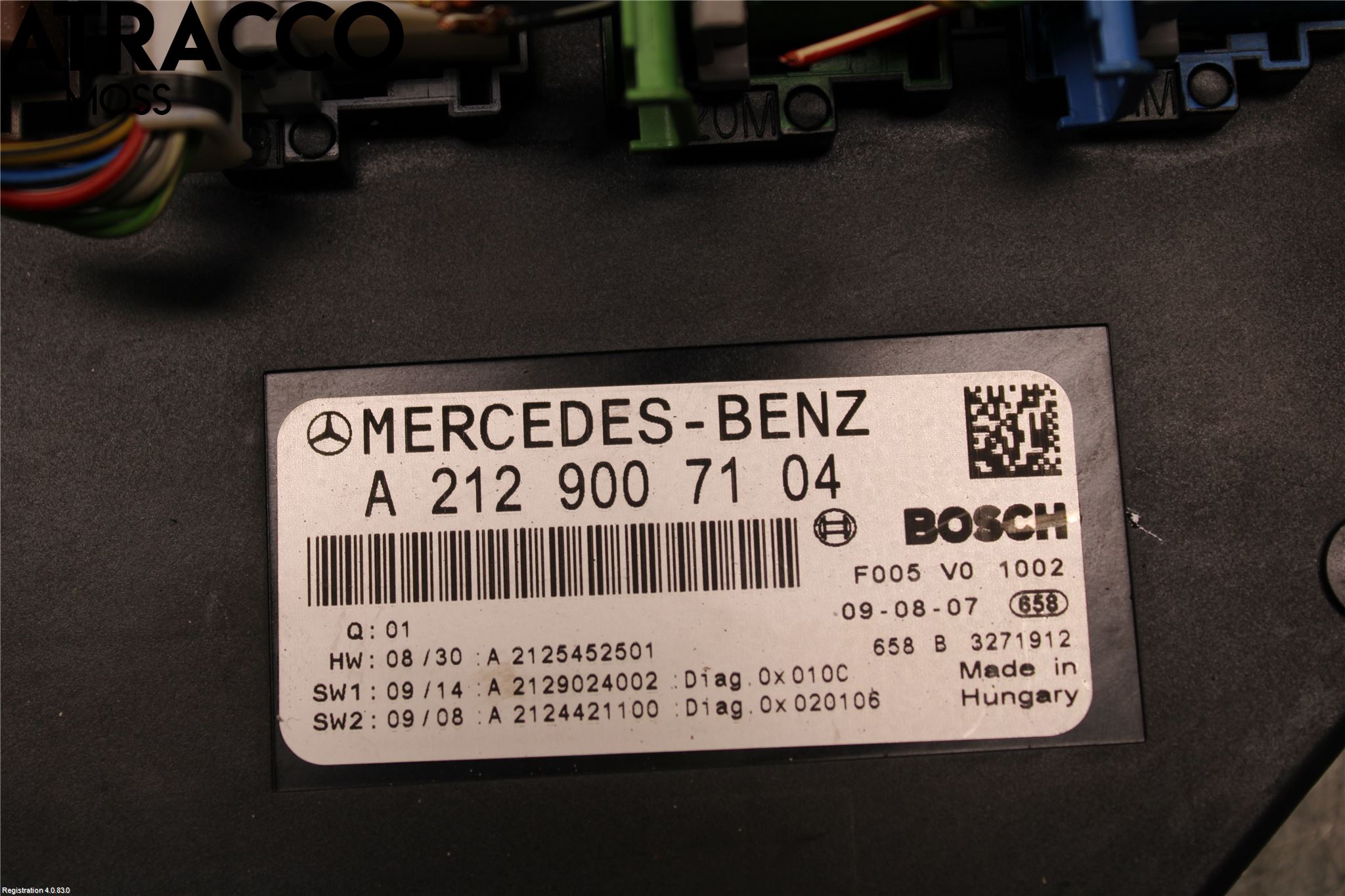 Mercedes-Benz MB E-KLASS (W212) 09-16 Sikringsboks - Elsentral